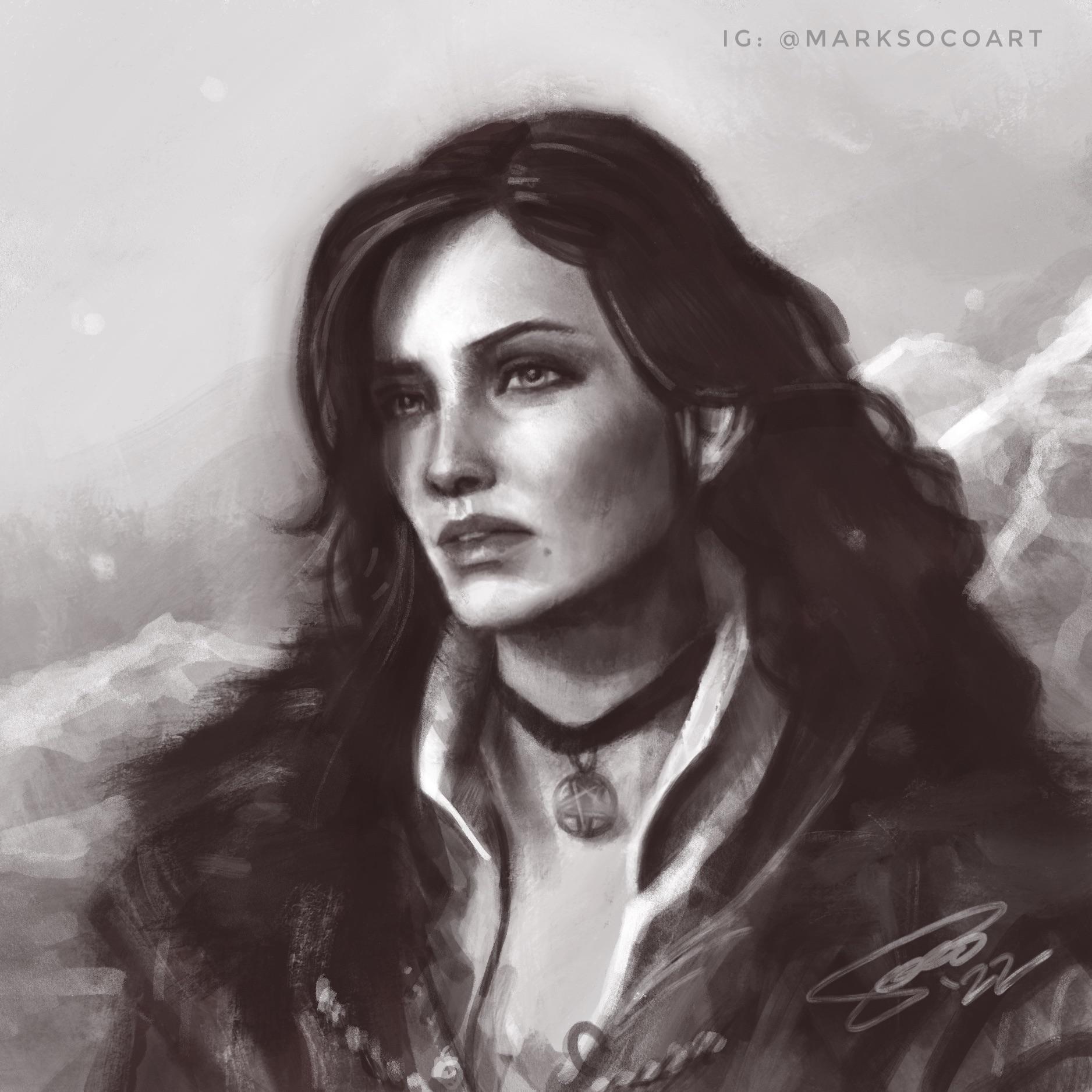 The Witcher 3 Yennefer Wallpapers