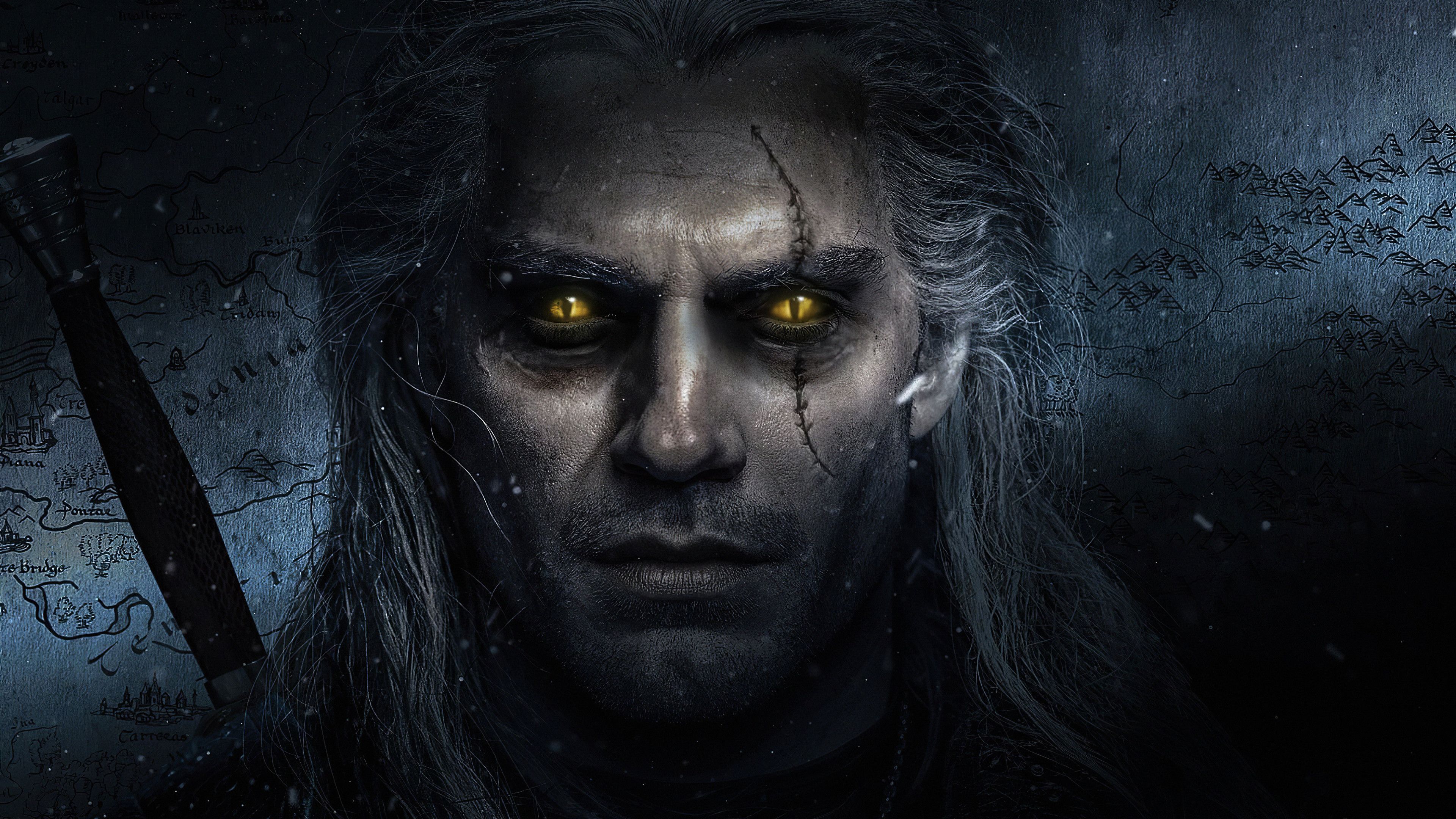 The Witcher 4K Art Wallpapers