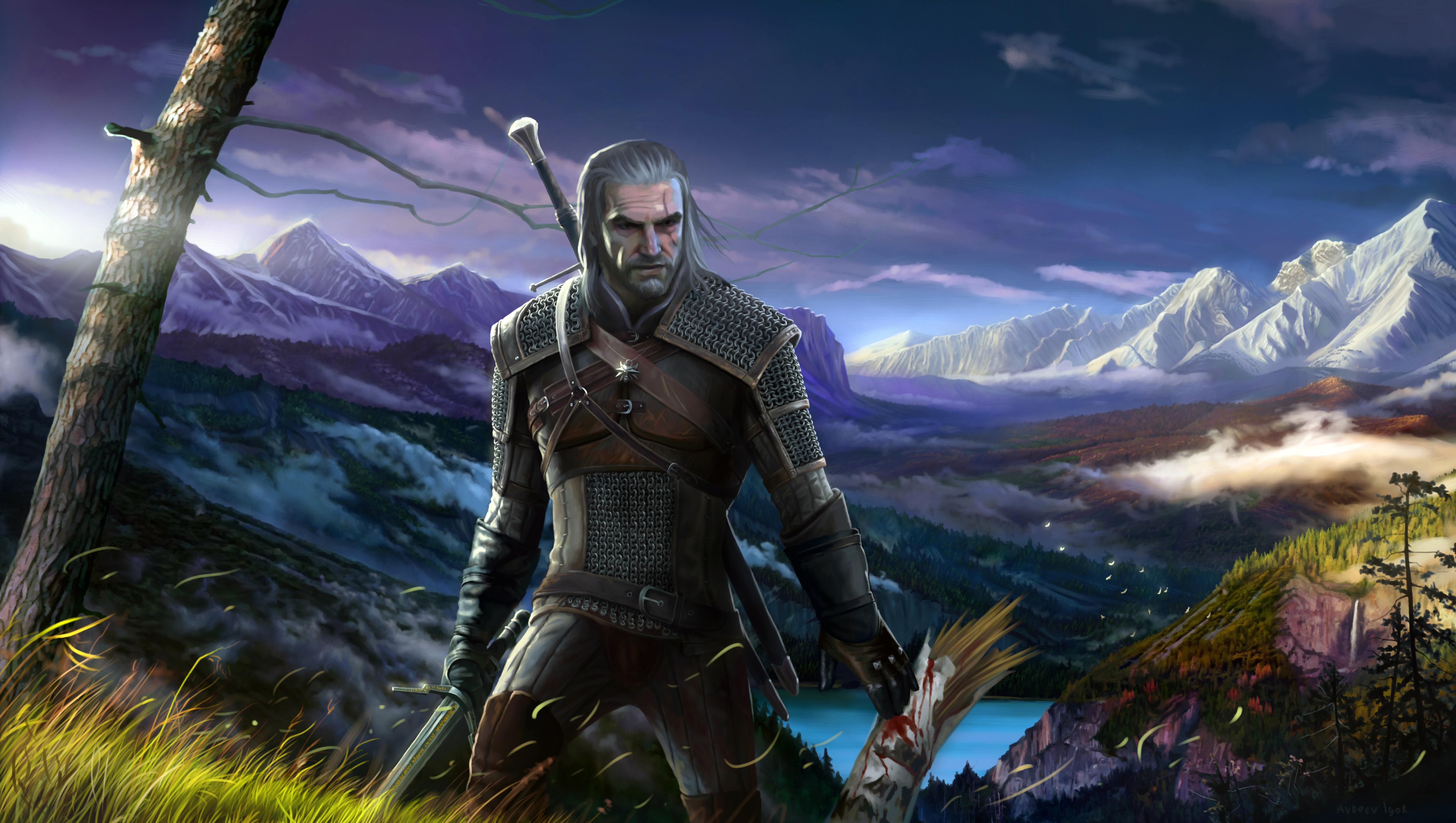 The Witcher 5K Wallpapers