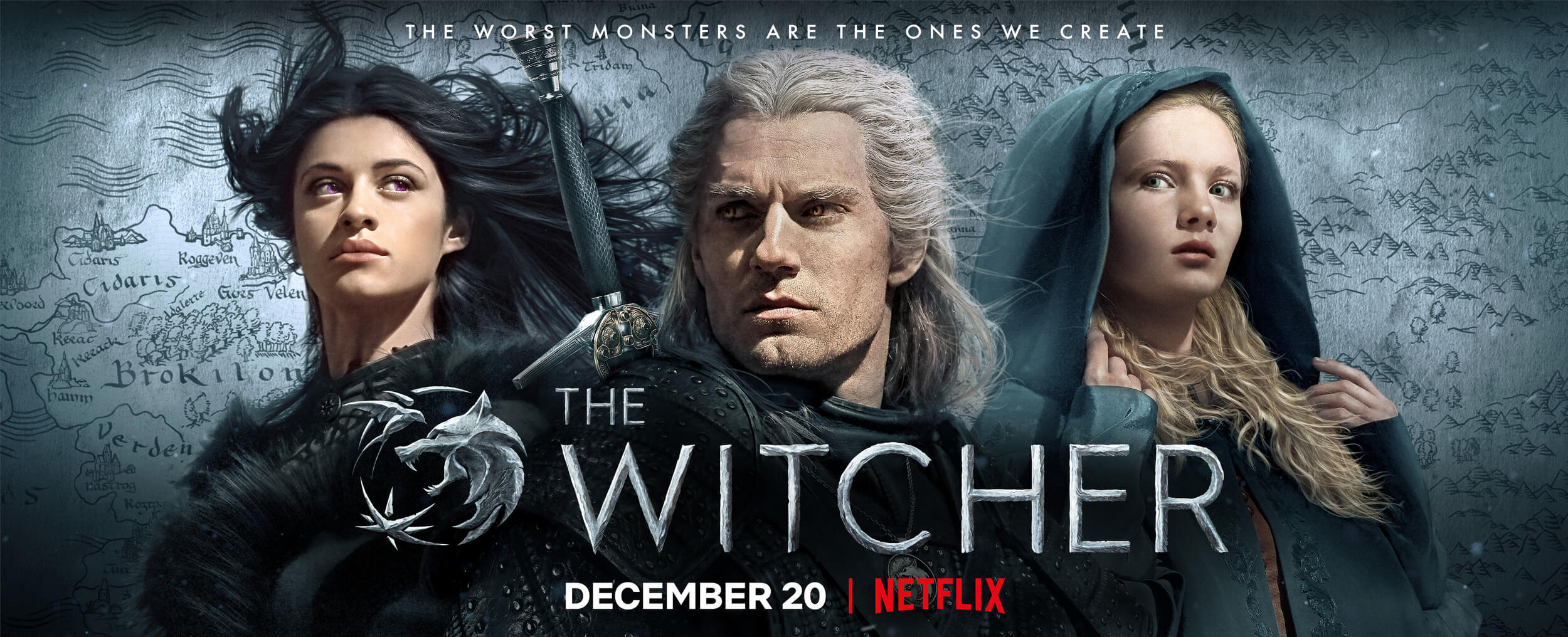 The Witcher Netflix Poster Wallpapers