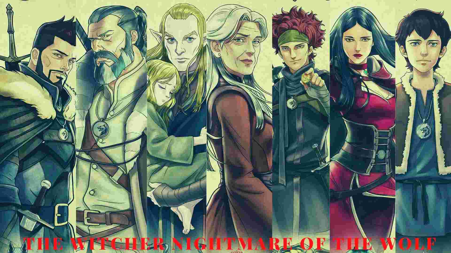 The Witcher Nightmare Of The Wolf Netflix Anime Wallpapers