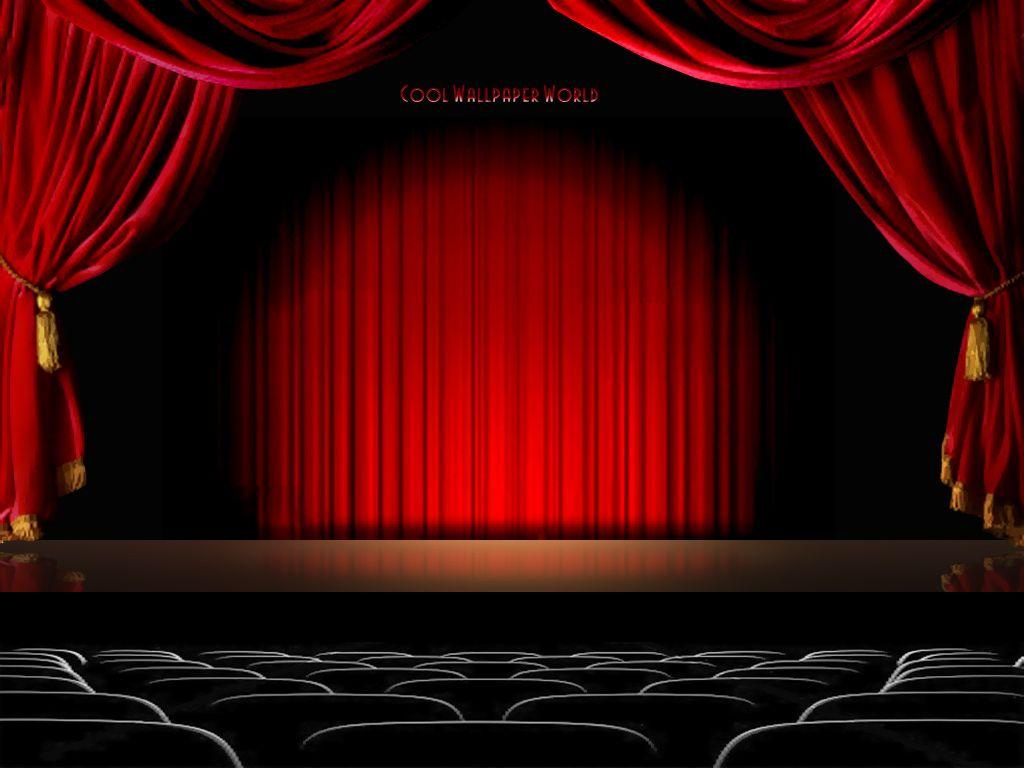 Theater Curtain Background