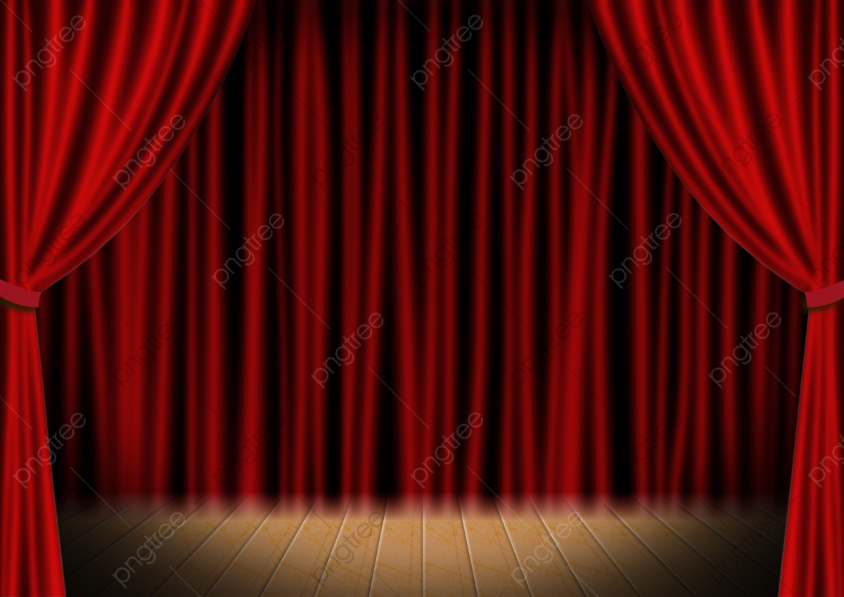 Theater Curtain Background