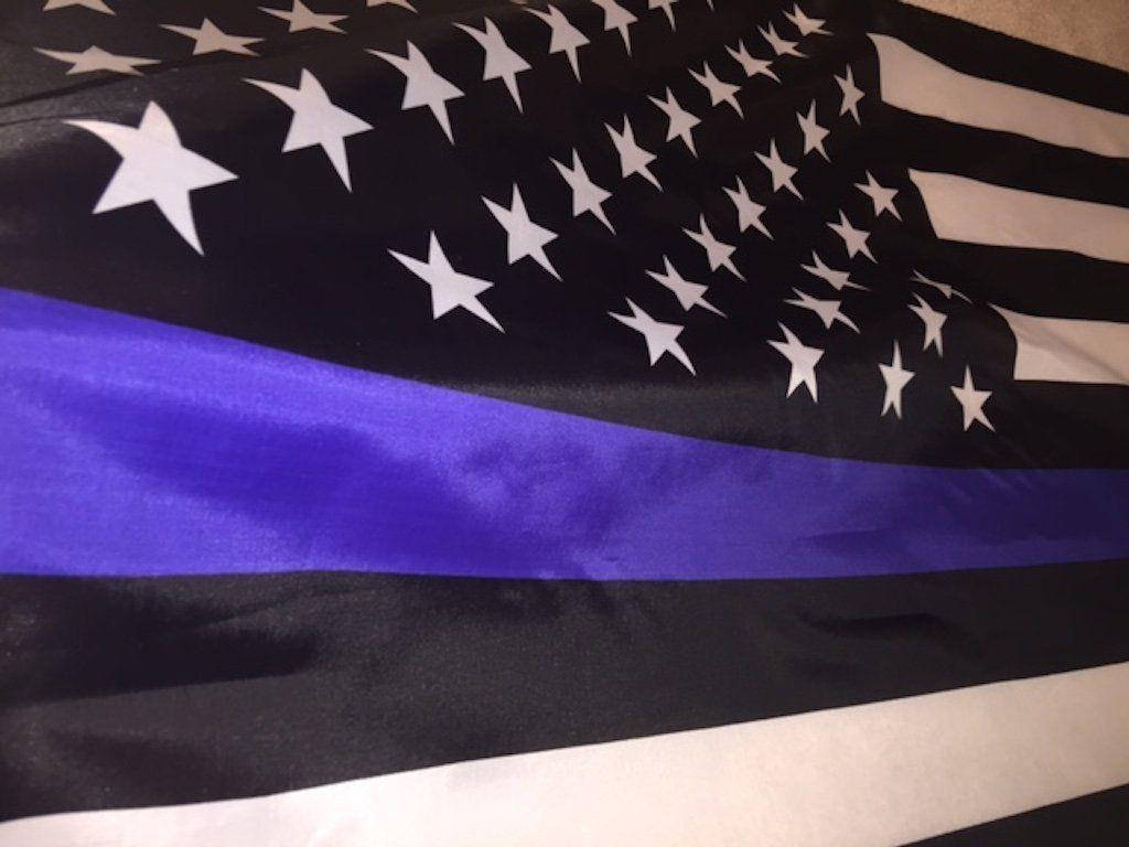 Thin Blue Line American Flag Wallpapers