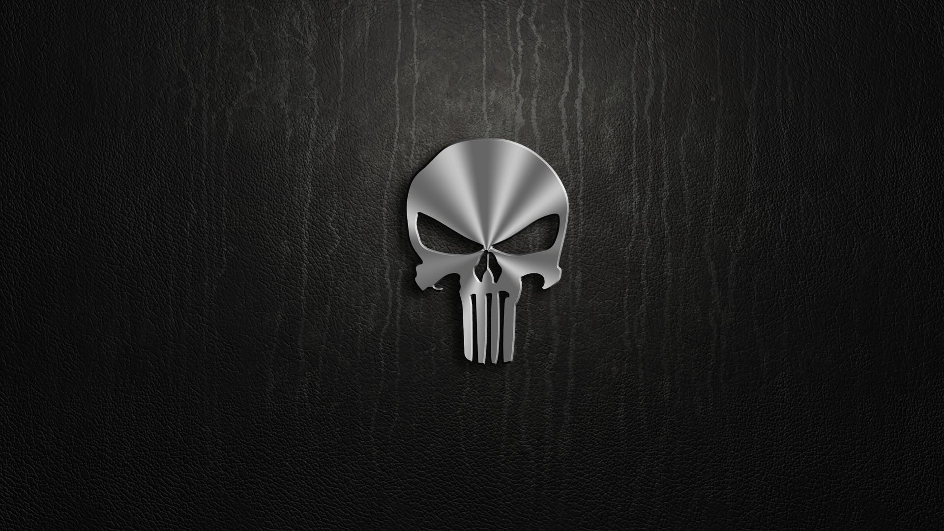 Thin Blue Line Skull Desktop Wallpapers