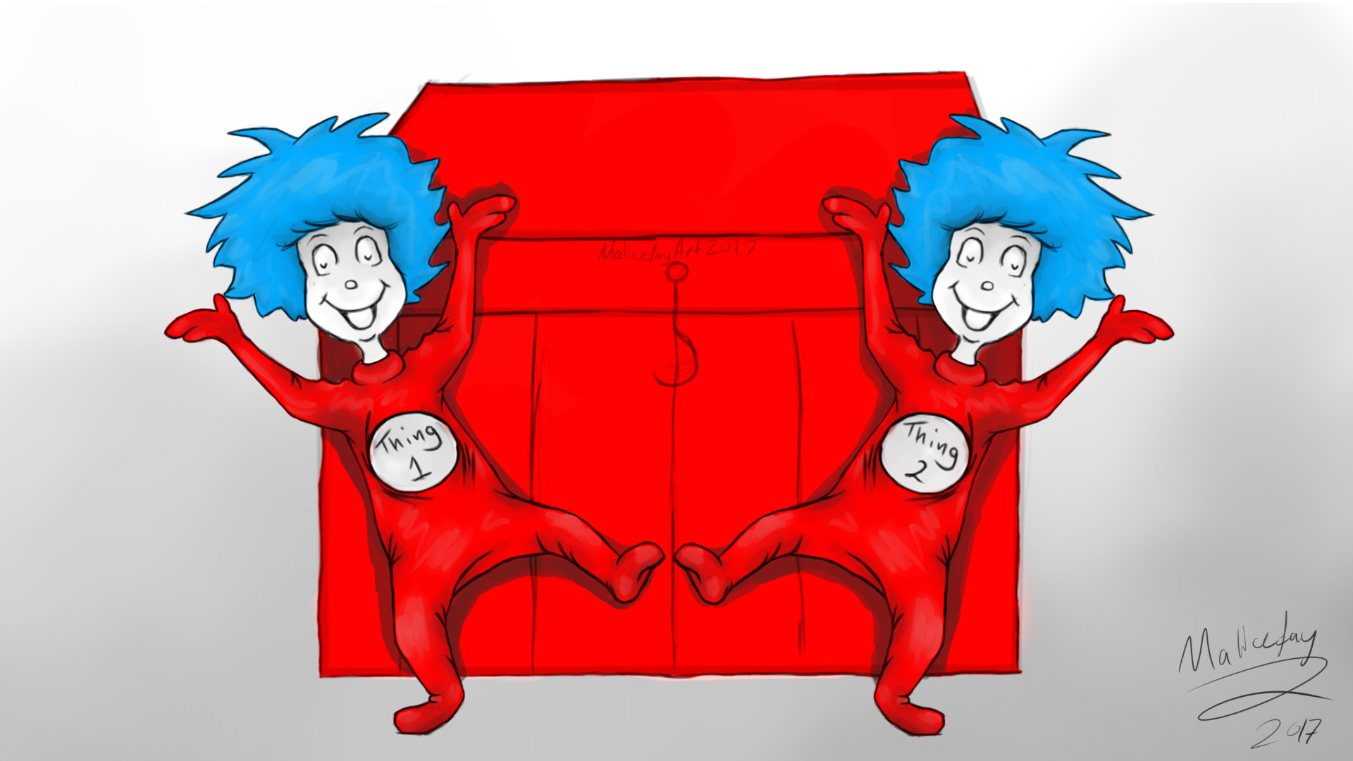 Thing 1 And Thing 2 Wallpapers