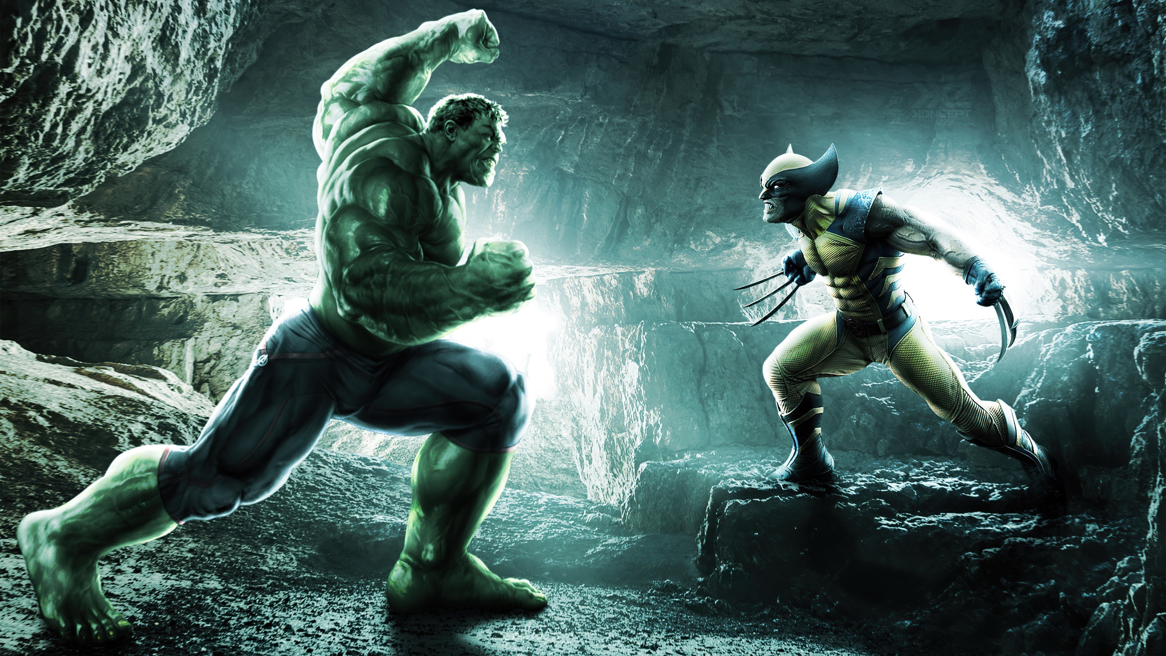 Thing Vs Hulk Wallpapers