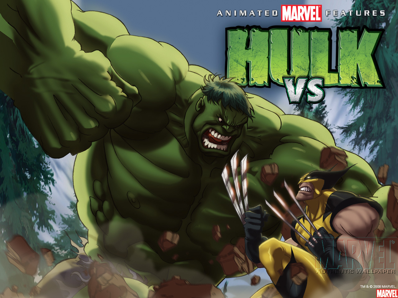 Thing Vs Hulk Wallpapers