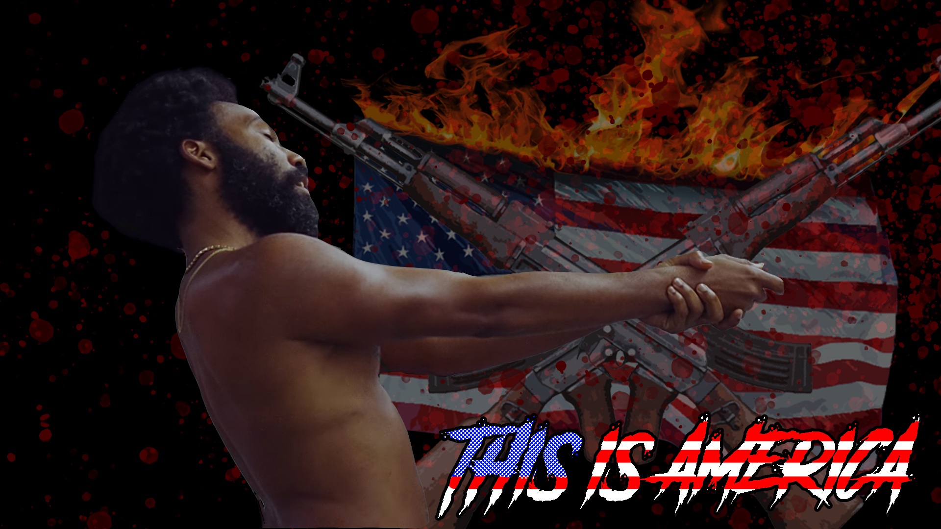 This Is America Song Artwork Wallpapers