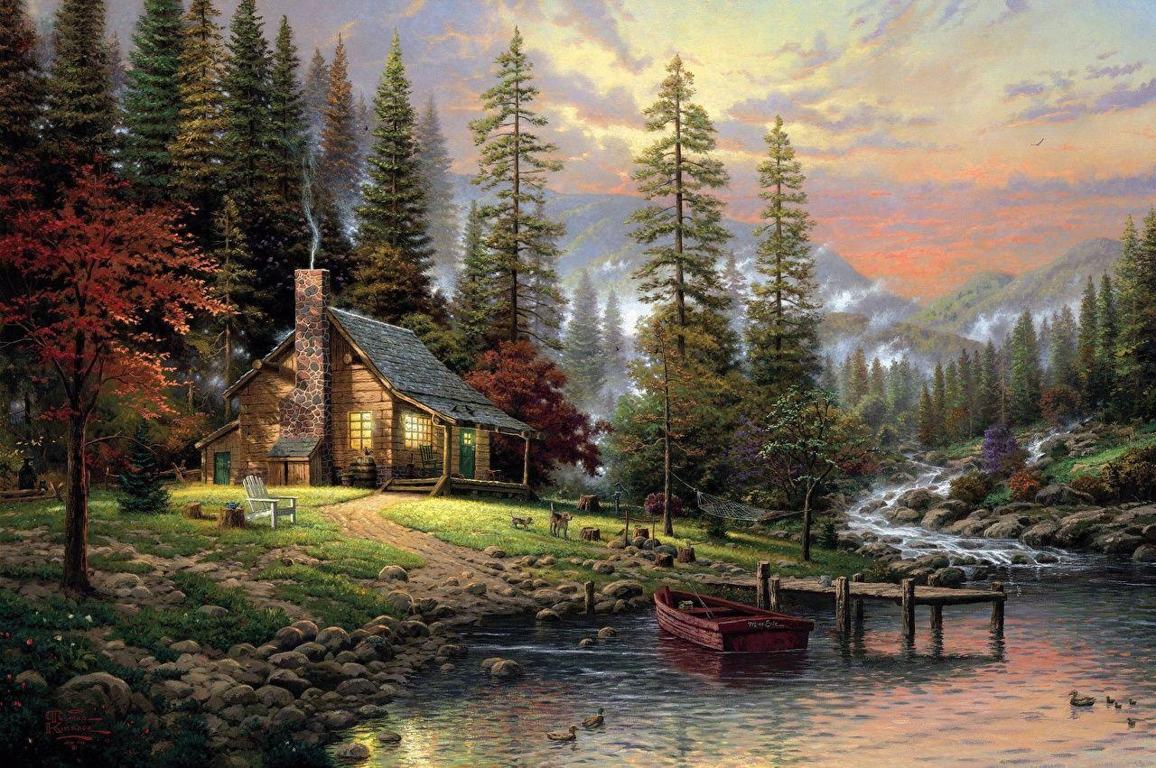 Thomas Kinkade Desktop Wallpapers