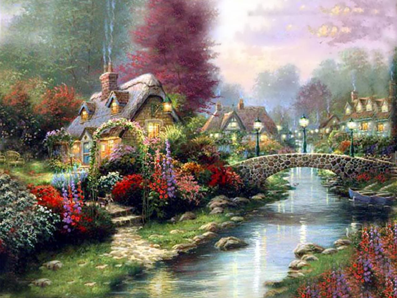 Thomas Kinkade Desktop Wallpapers