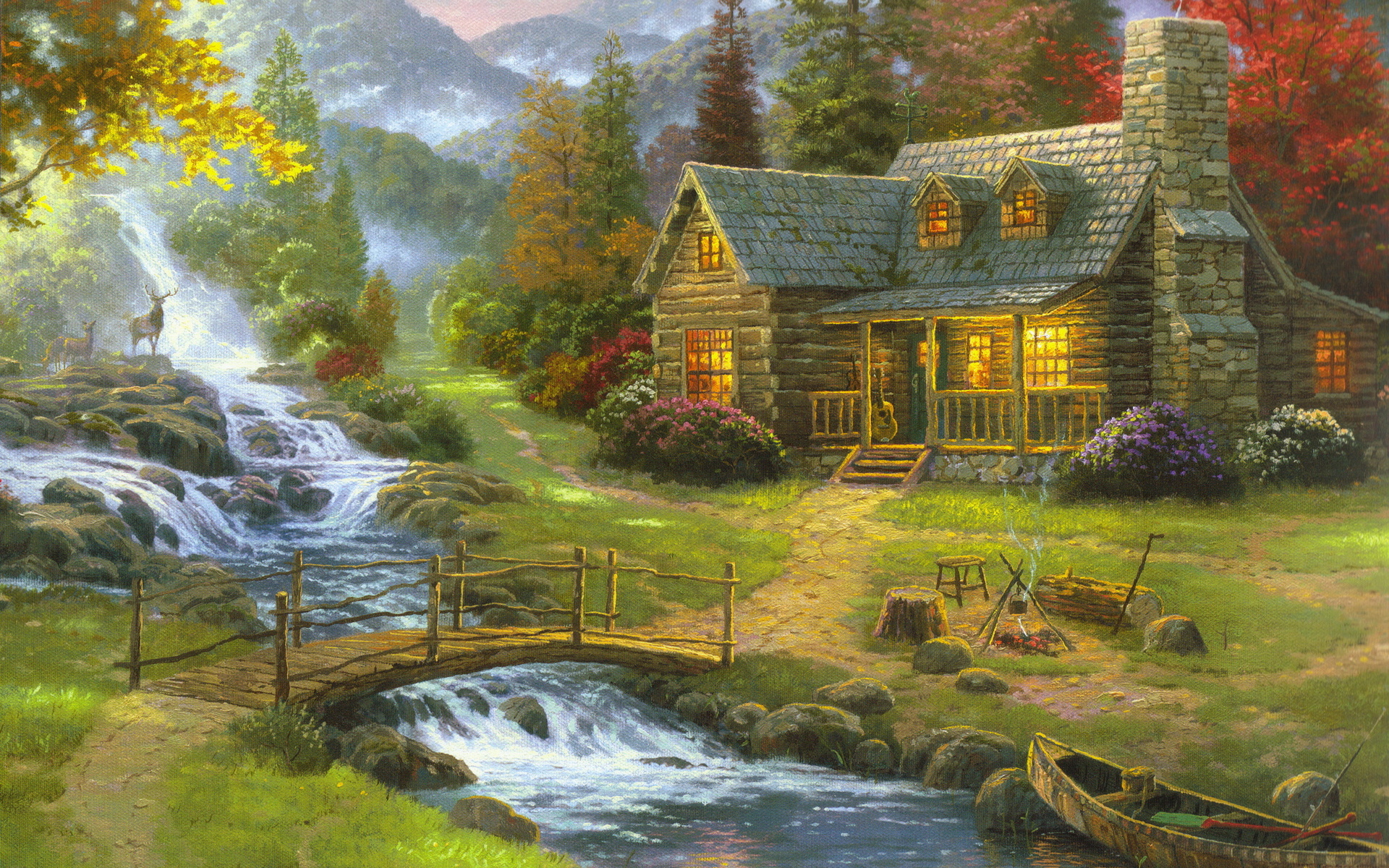 Thomas Kinkade Desktop Wallpapers