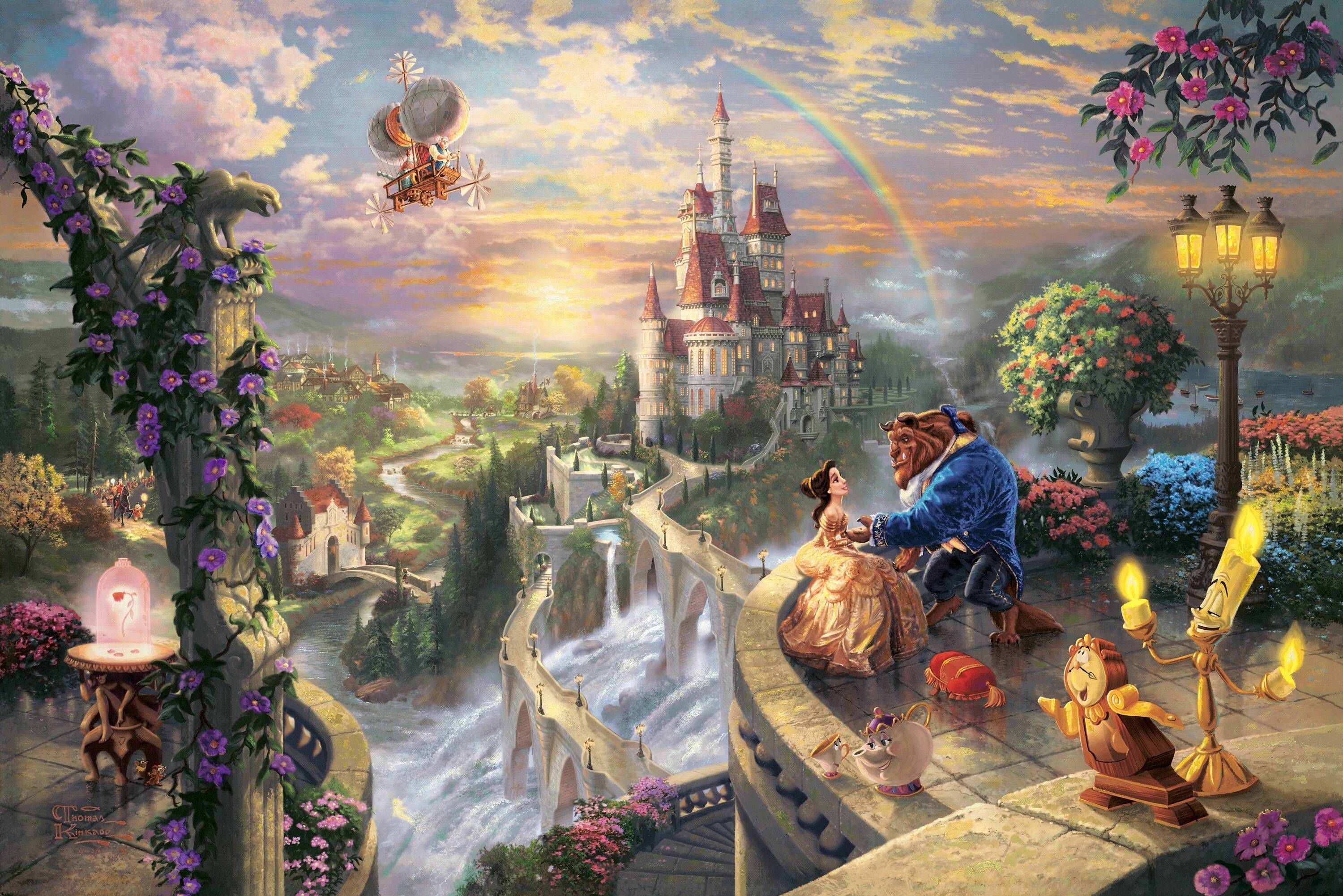 Thomas Kinkade Disney Wallpapers