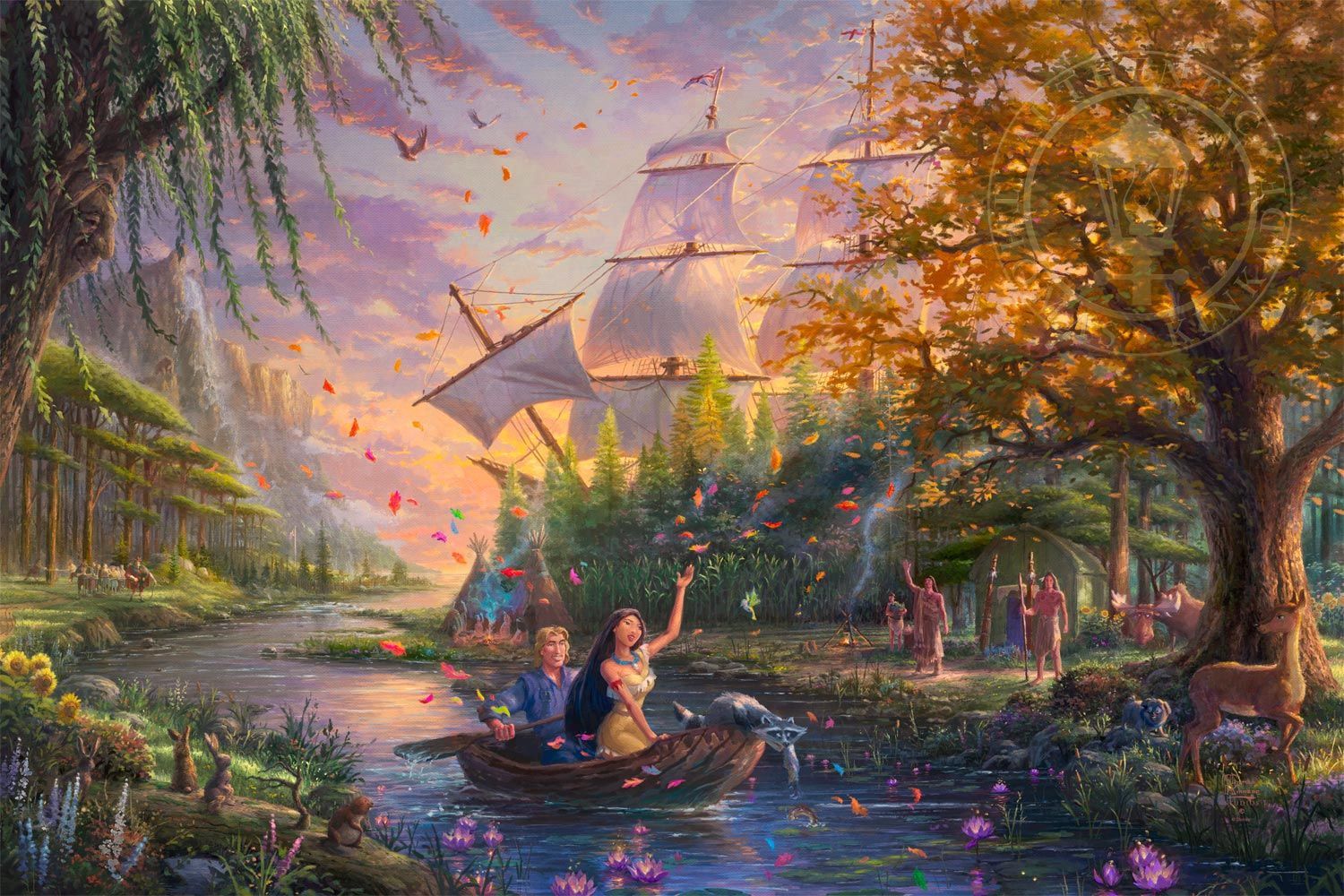 Thomas Kinkade Disney Wallpapers