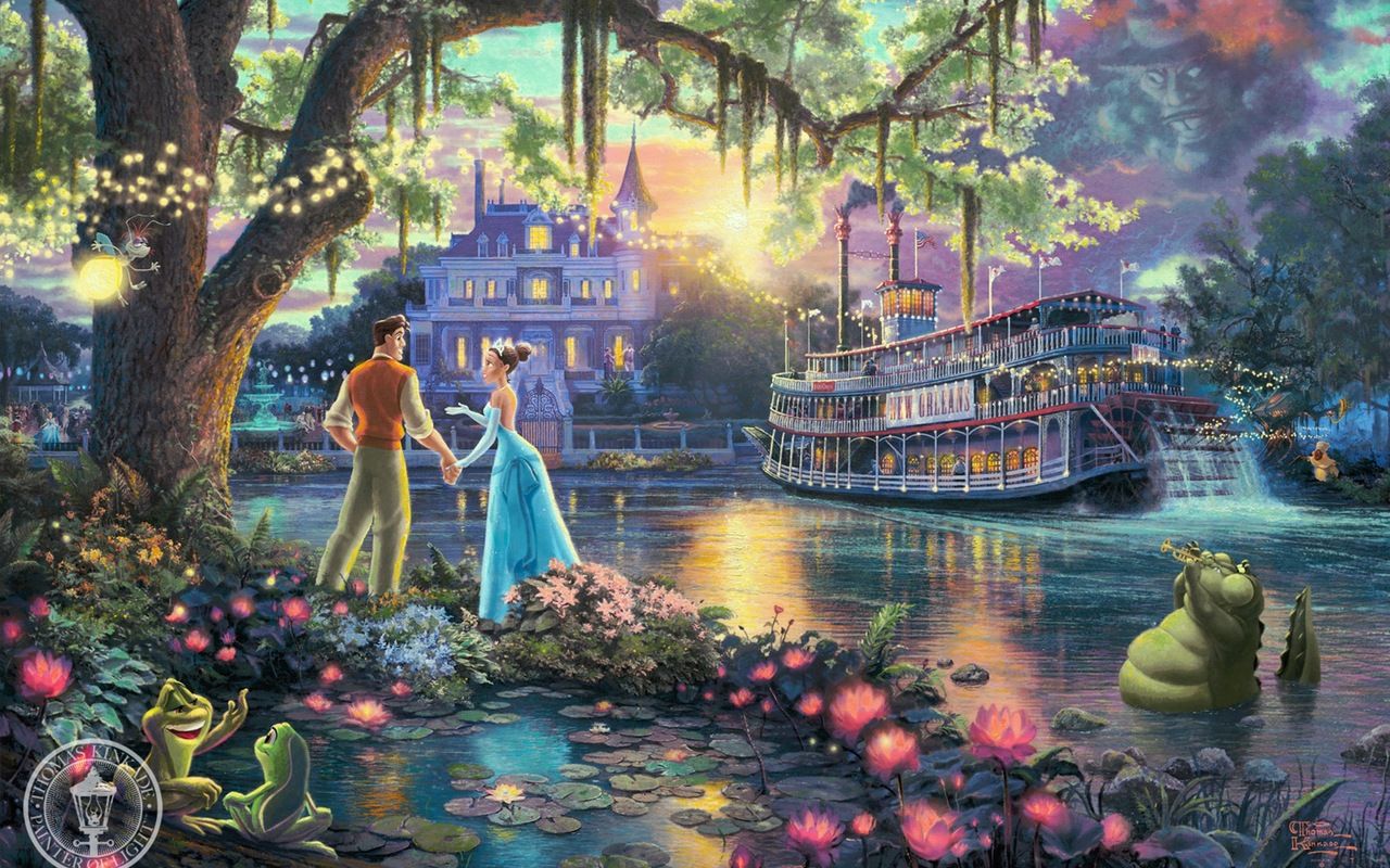 Thomas Kinkade Disney Wallpapers