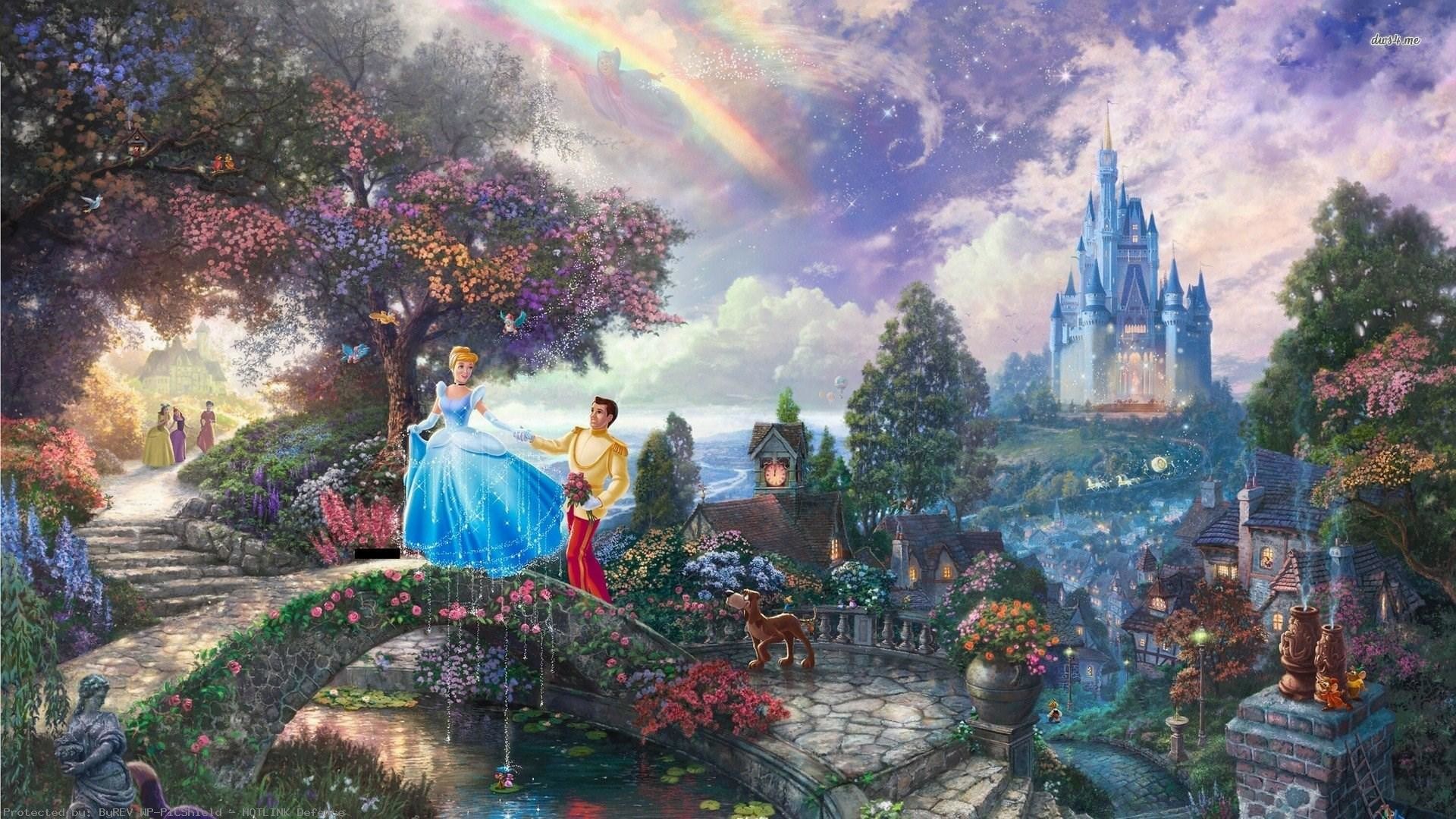 Thomas Kinkade Disney Wallpapers