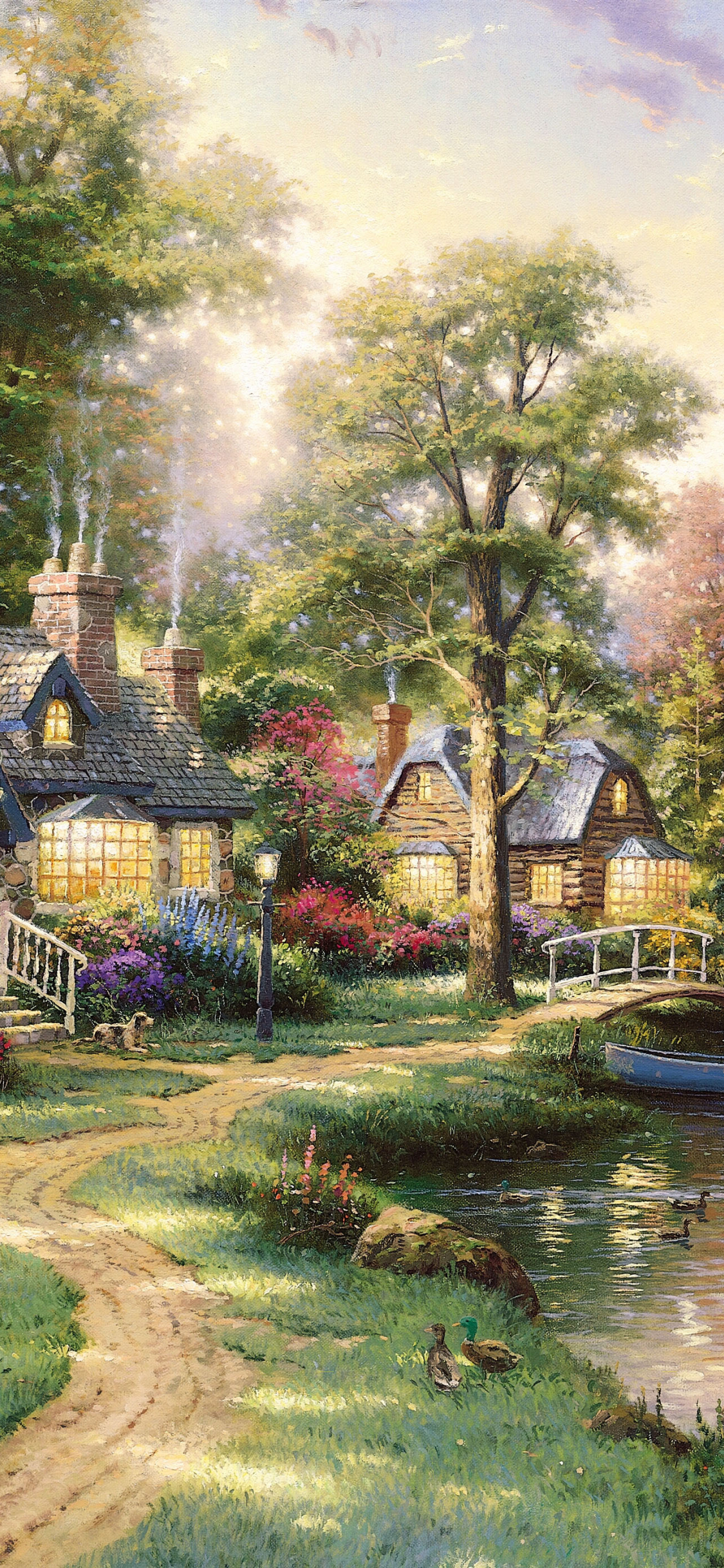 Thomas Kinkade For Phone Wallpapers