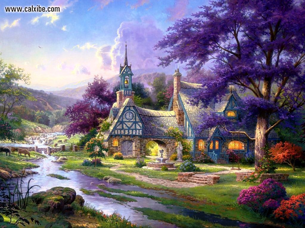 Thomas Kinkade For Phone Wallpapers