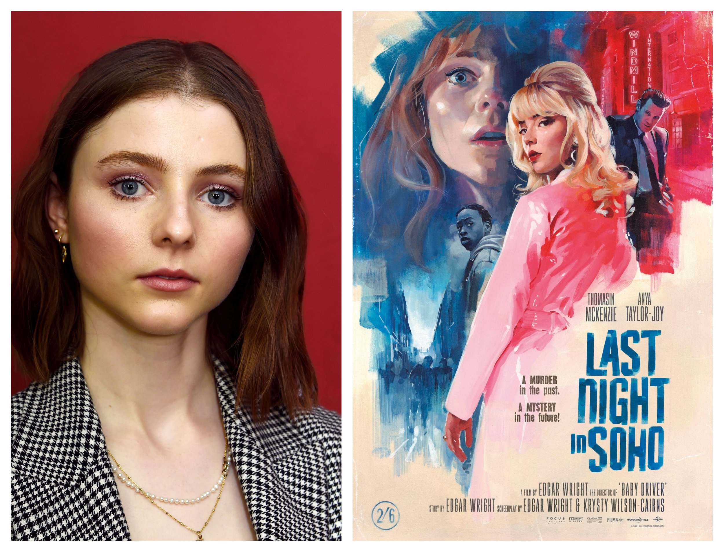 Thomasin Mckenzie In Last Night In Soho Wallpapers