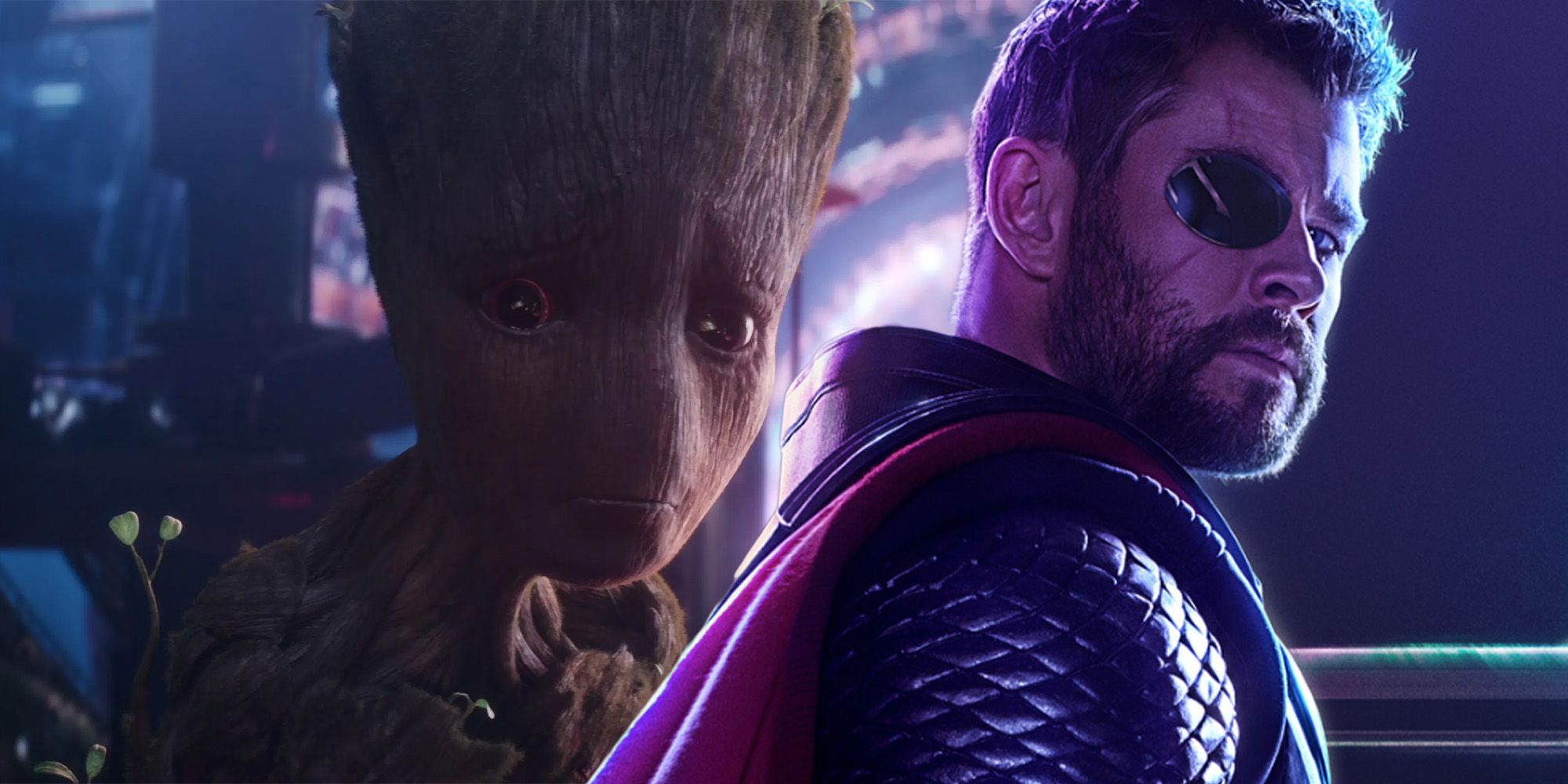 Thor, Groot And Rocket Wallpapers