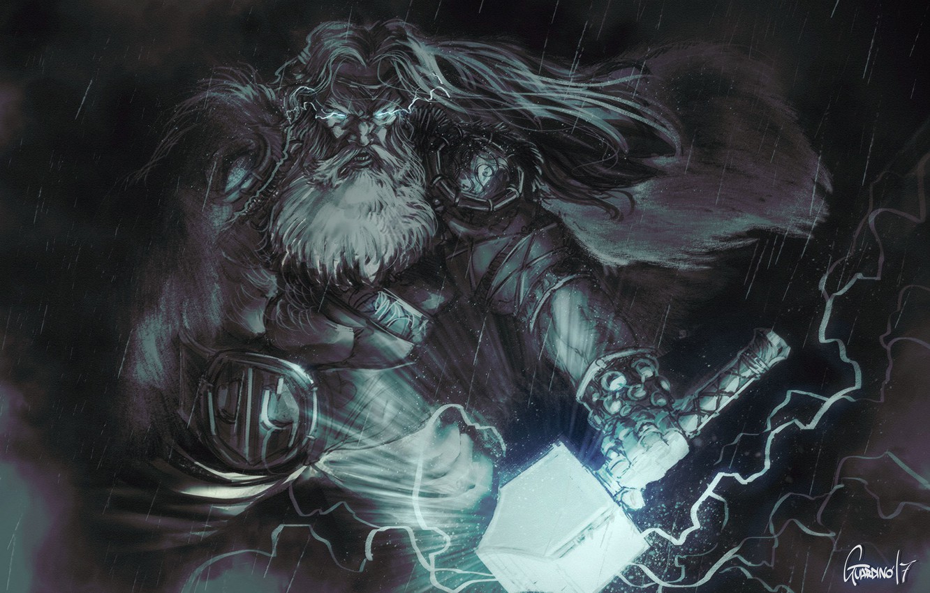 Thor Art God Of Thunder Wallpapers