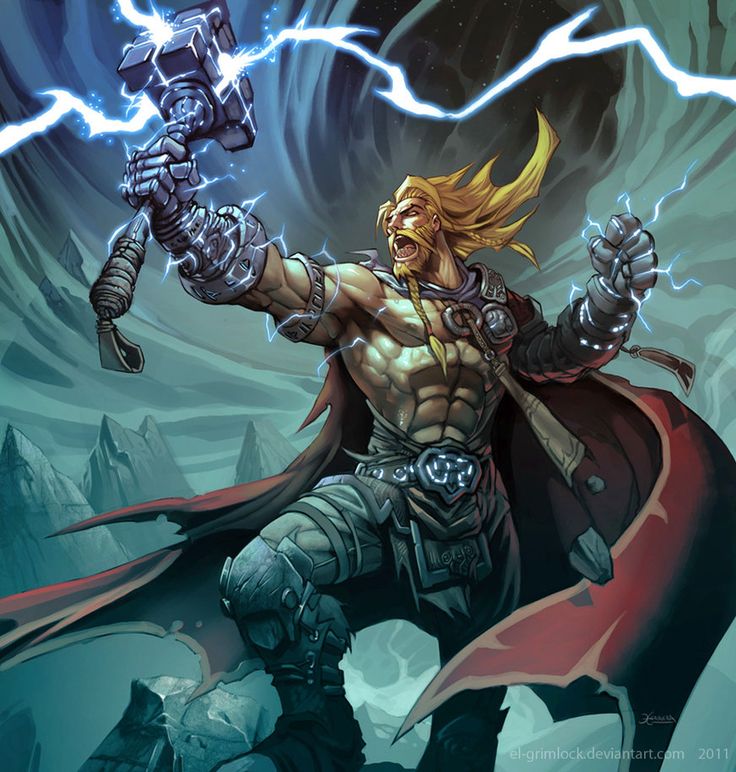 Thor Art God Of Thunder Wallpapers