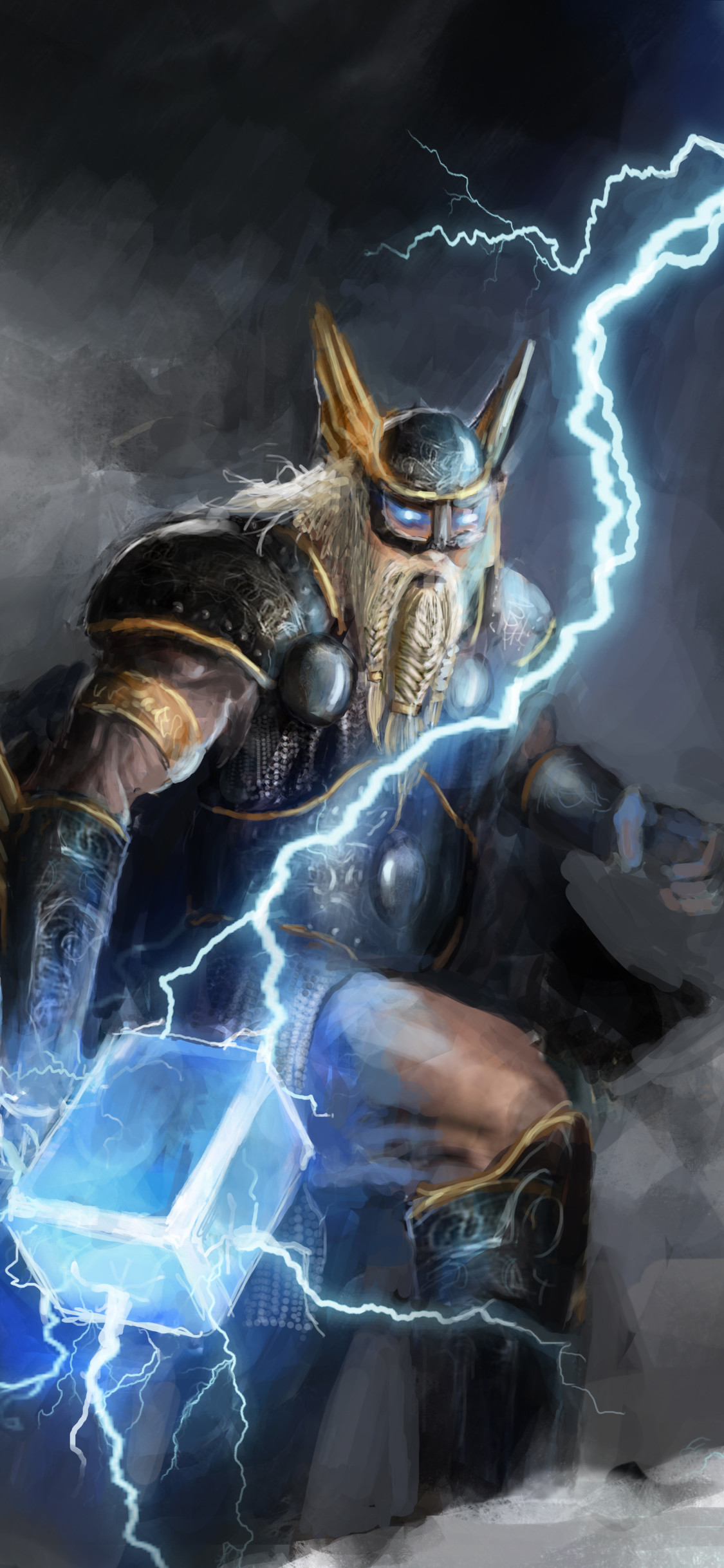 Thor Art God Of Thunder Wallpapers