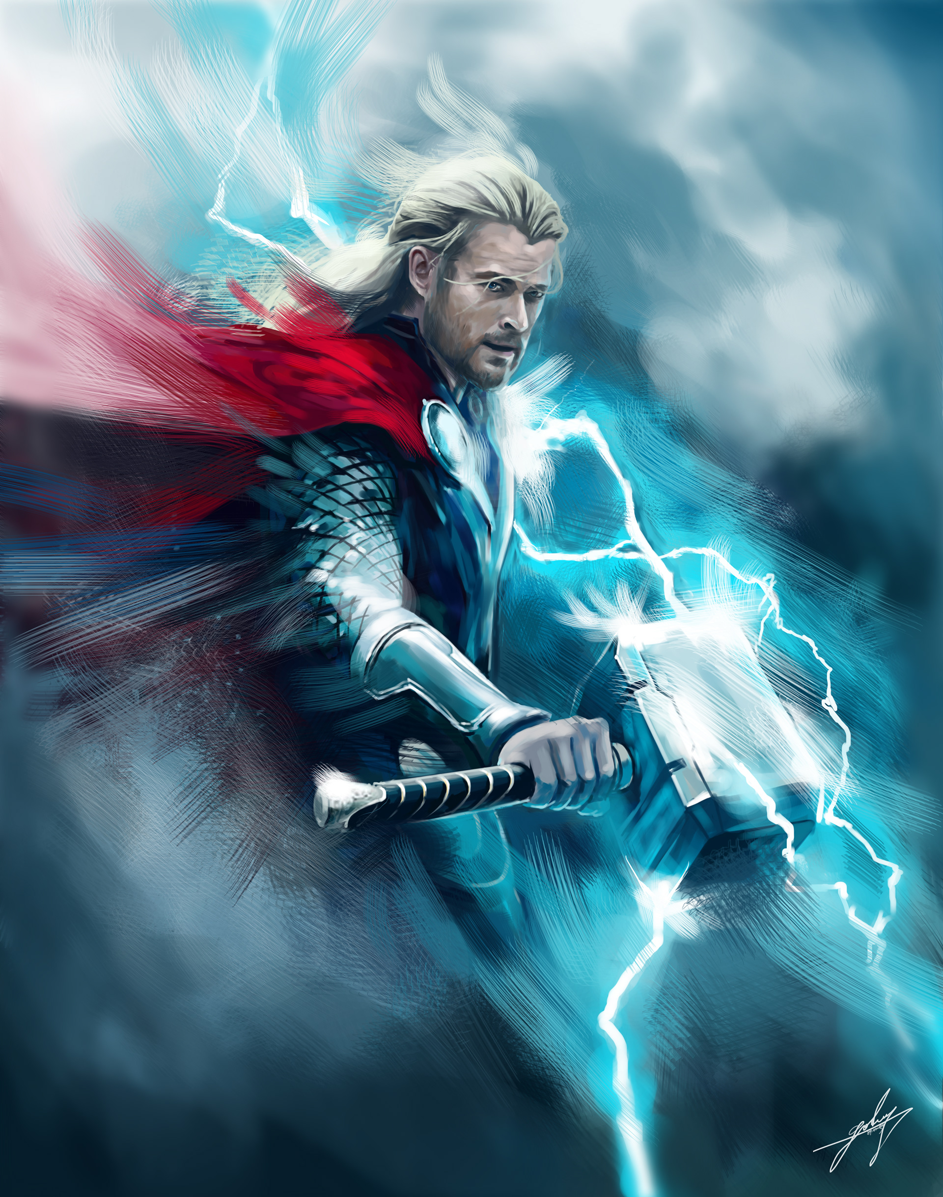 Thor Artwork Wallpapers