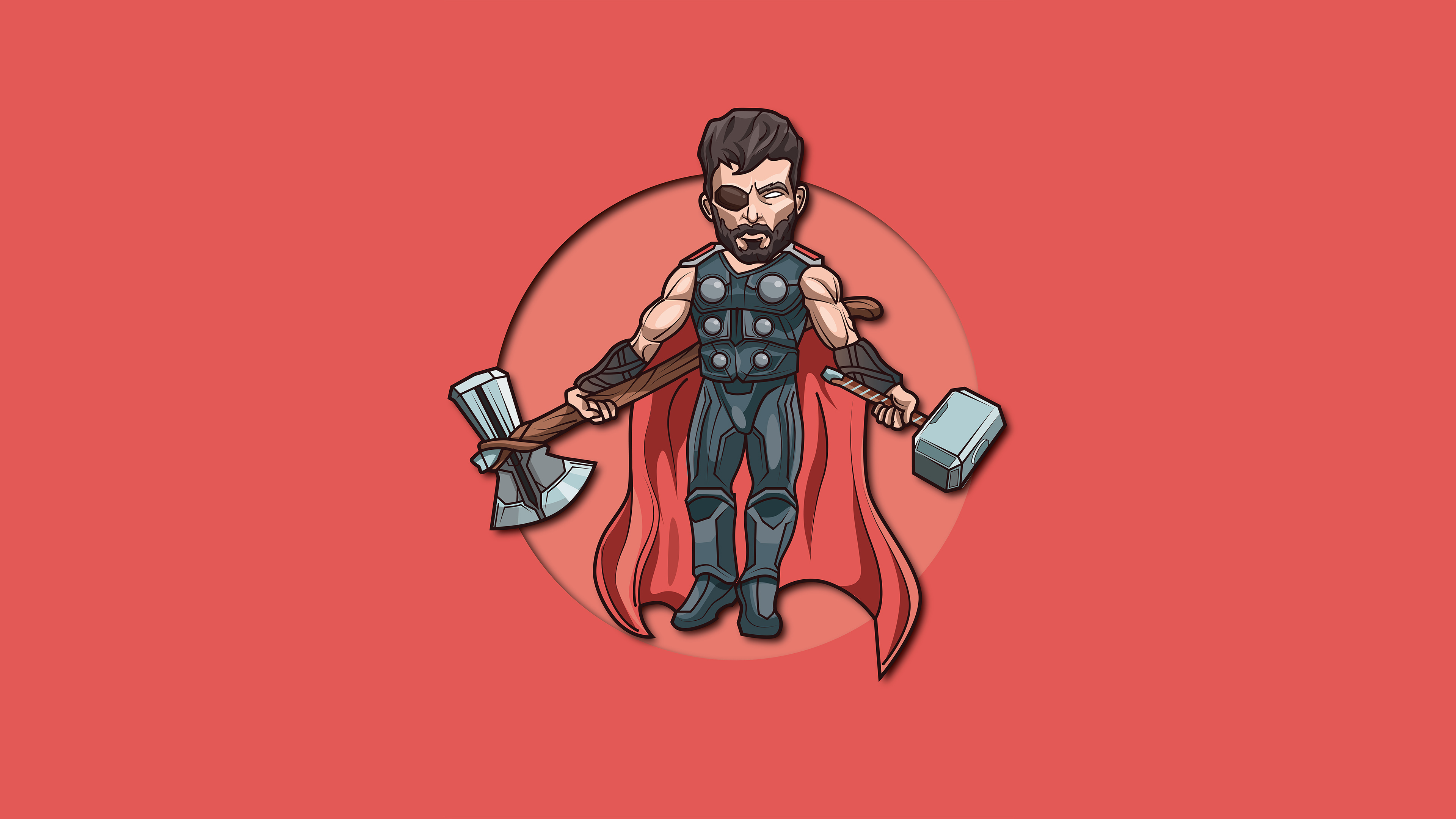 Thor Cartoon Wallpapers