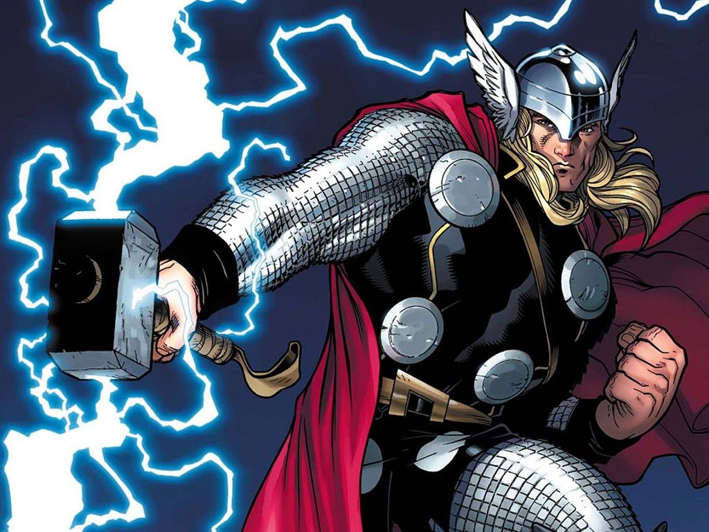 Thor Comics Cartoon Wallpapers