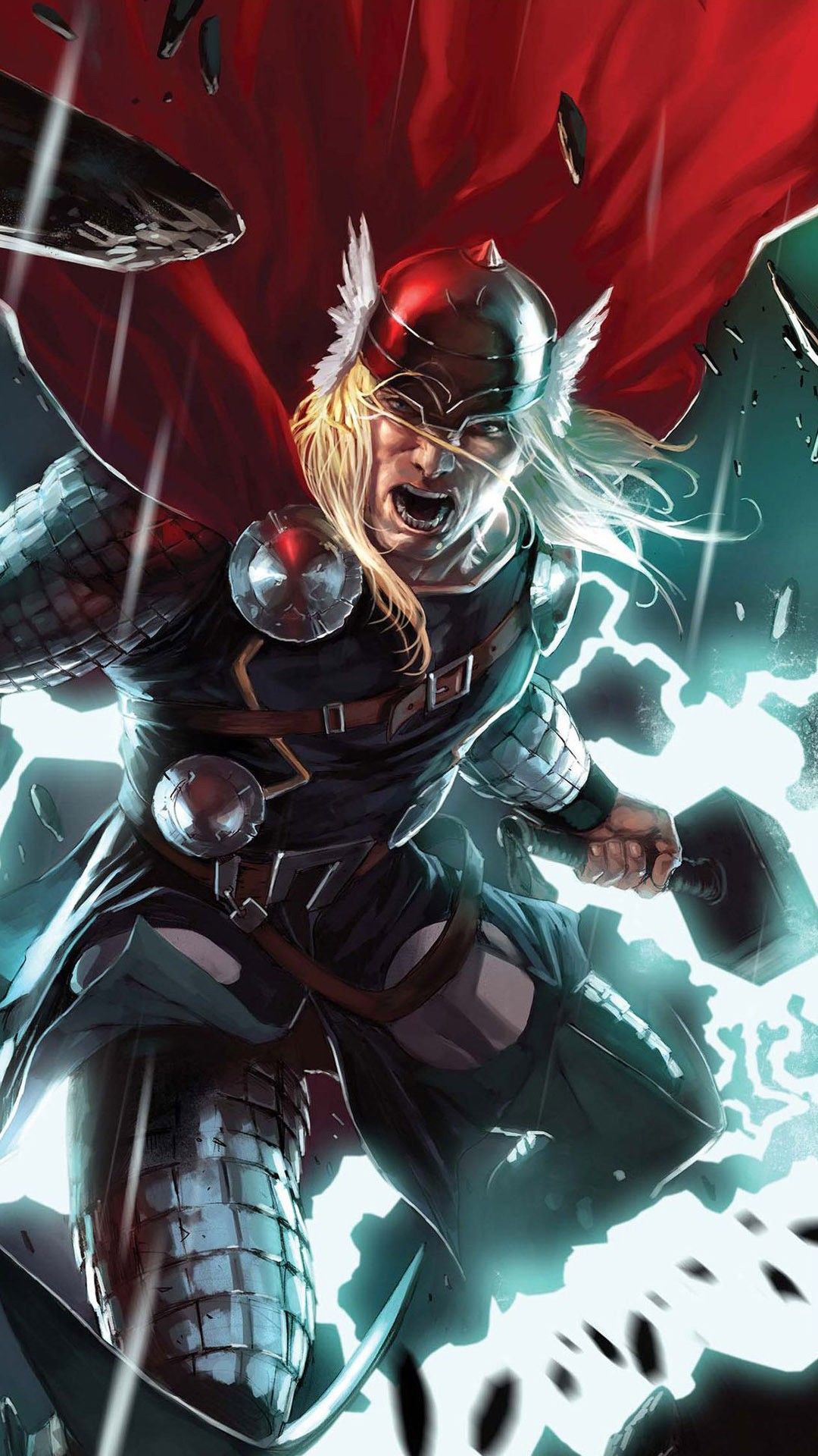 Thor Comics Cartoon Wallpapers