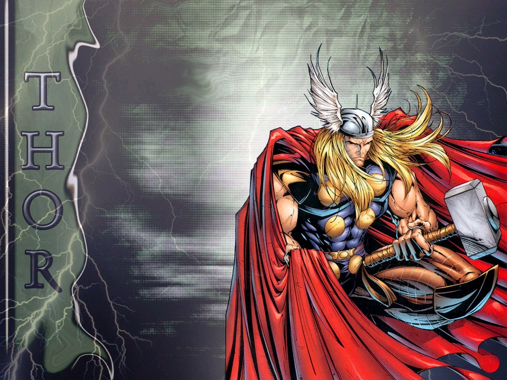 Thor Comics Cartoon Wallpapers