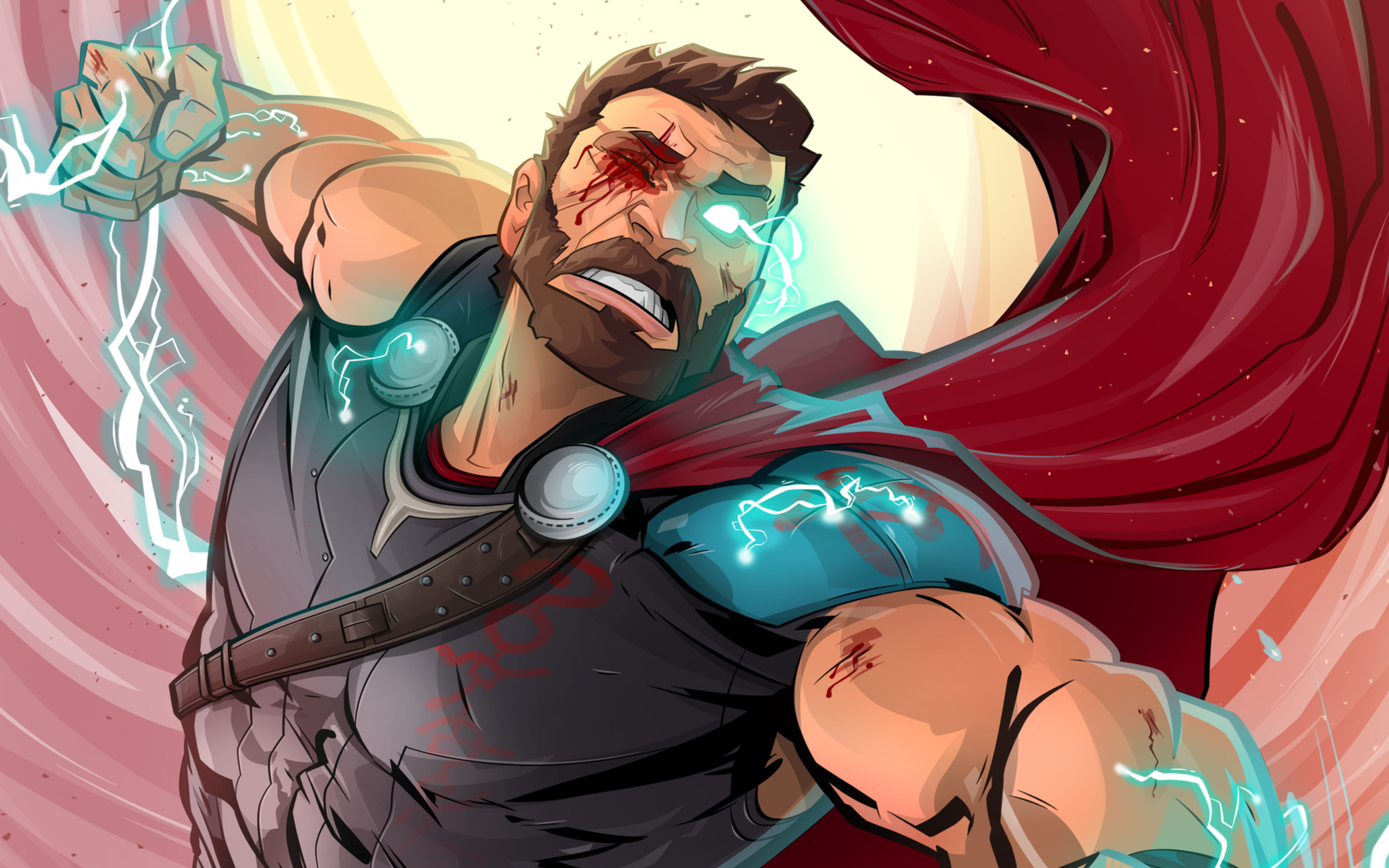 Thor God Of Thunder Art Wallpapers