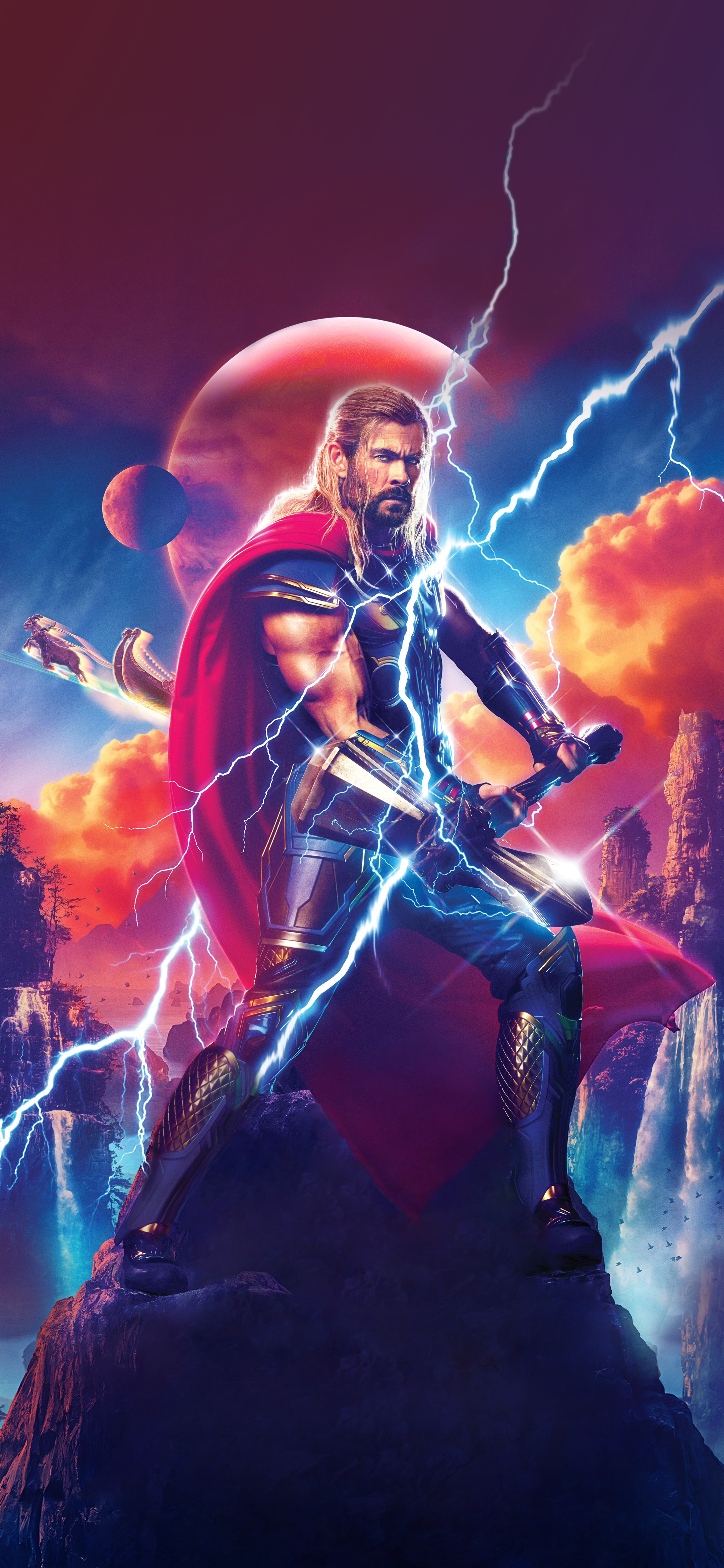 Thor Love And Thunder Minimal Wallpapers