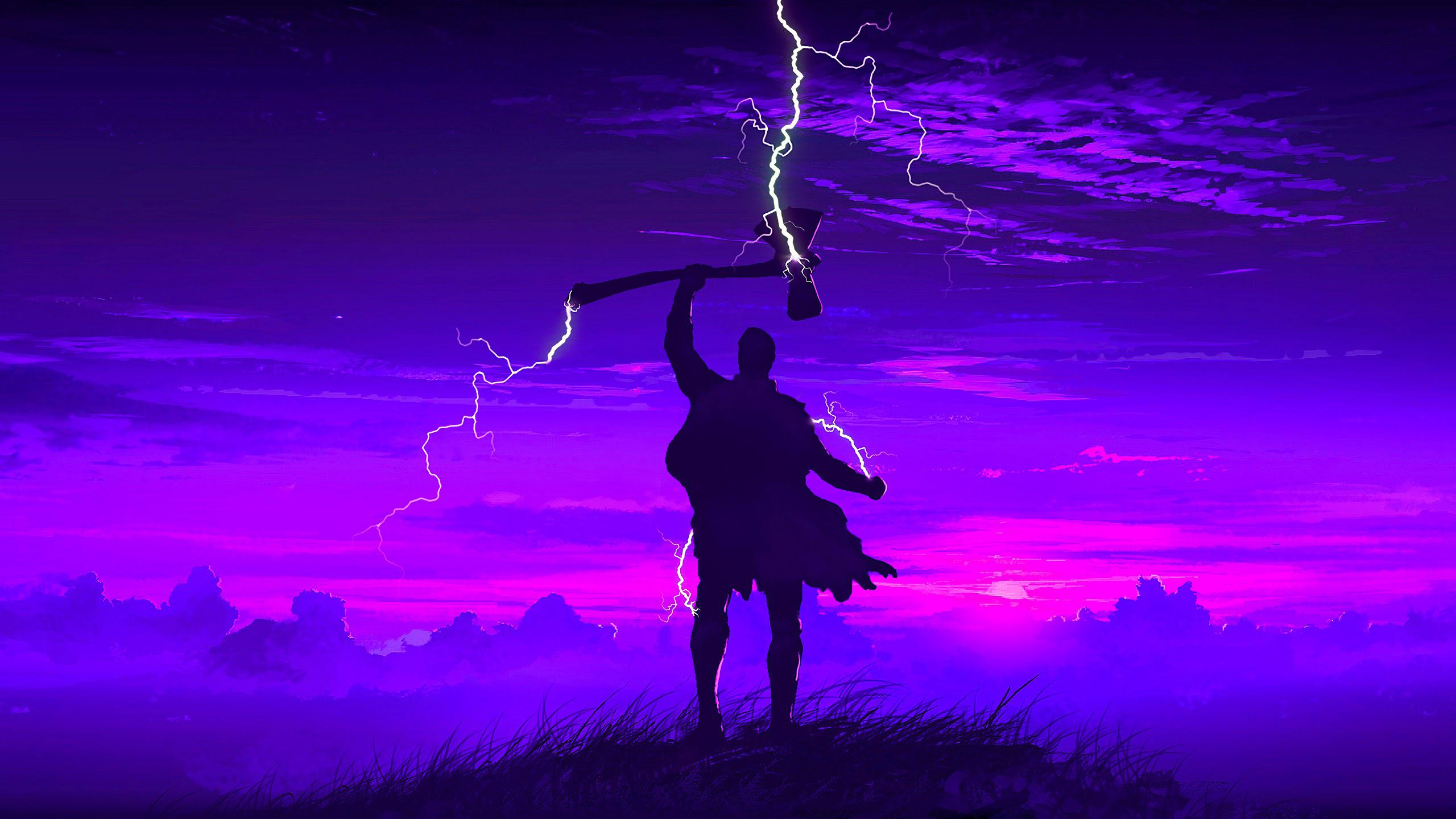 Thor Love And Thunder Minimal Wallpapers