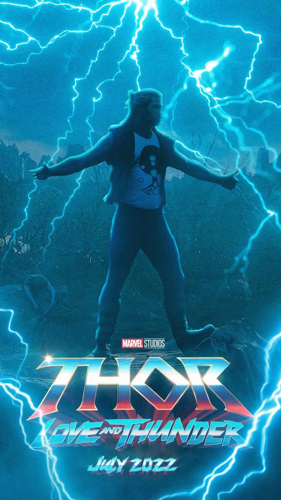 Thor Love And Thunder Minimal Wallpapers