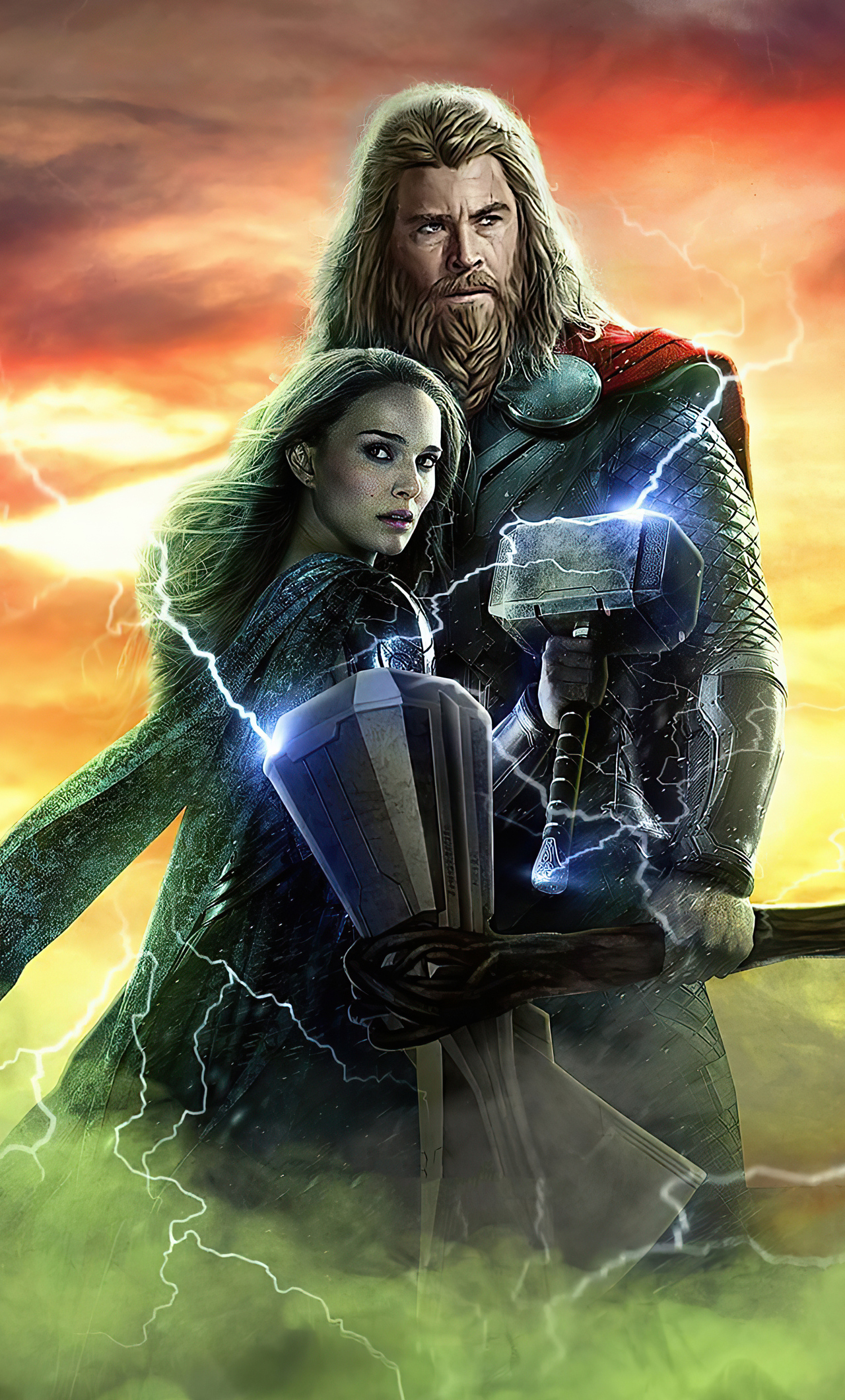 Thor Love And Thunder Minimal Wallpapers