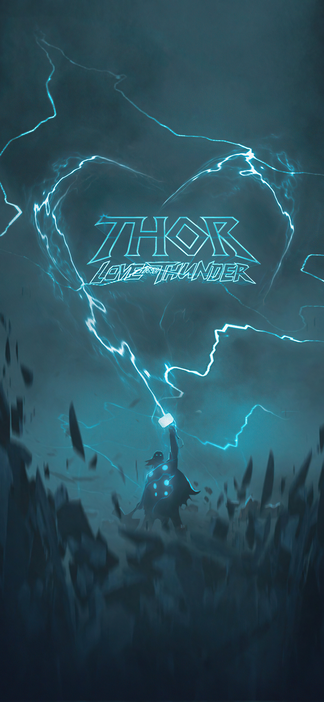 Thor Love And Thunder Minimalist Wallpapers