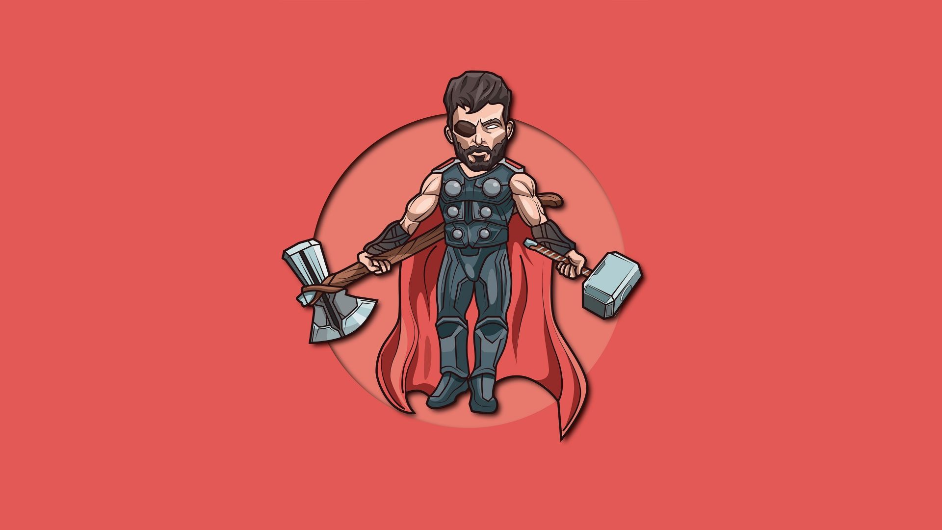 Thor Minimal Wallpapers