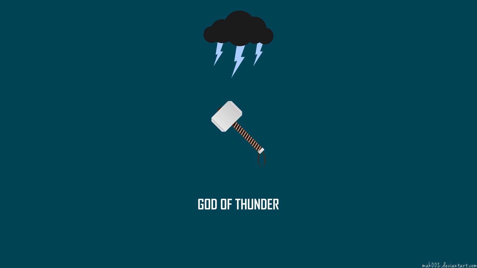 Thor Minimal Wallpapers