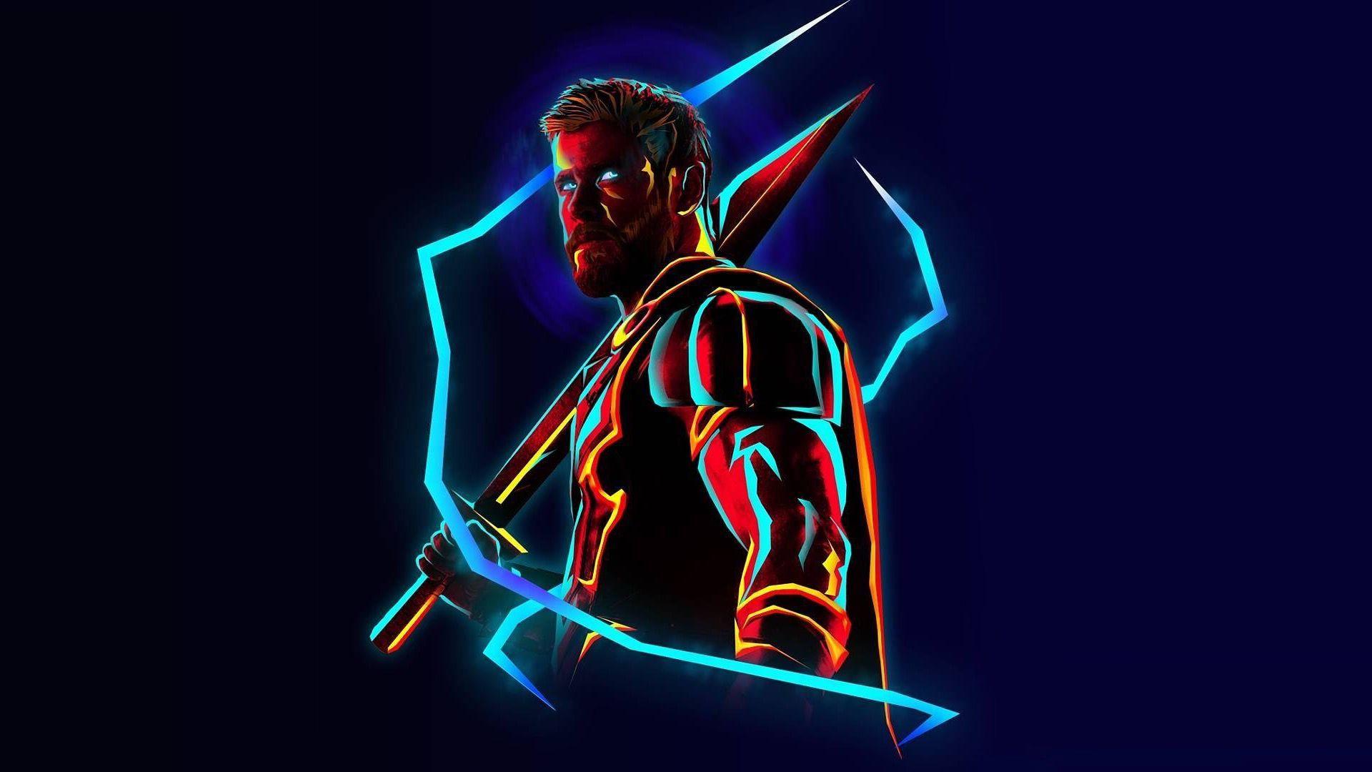 Thor Neon Wallpapers