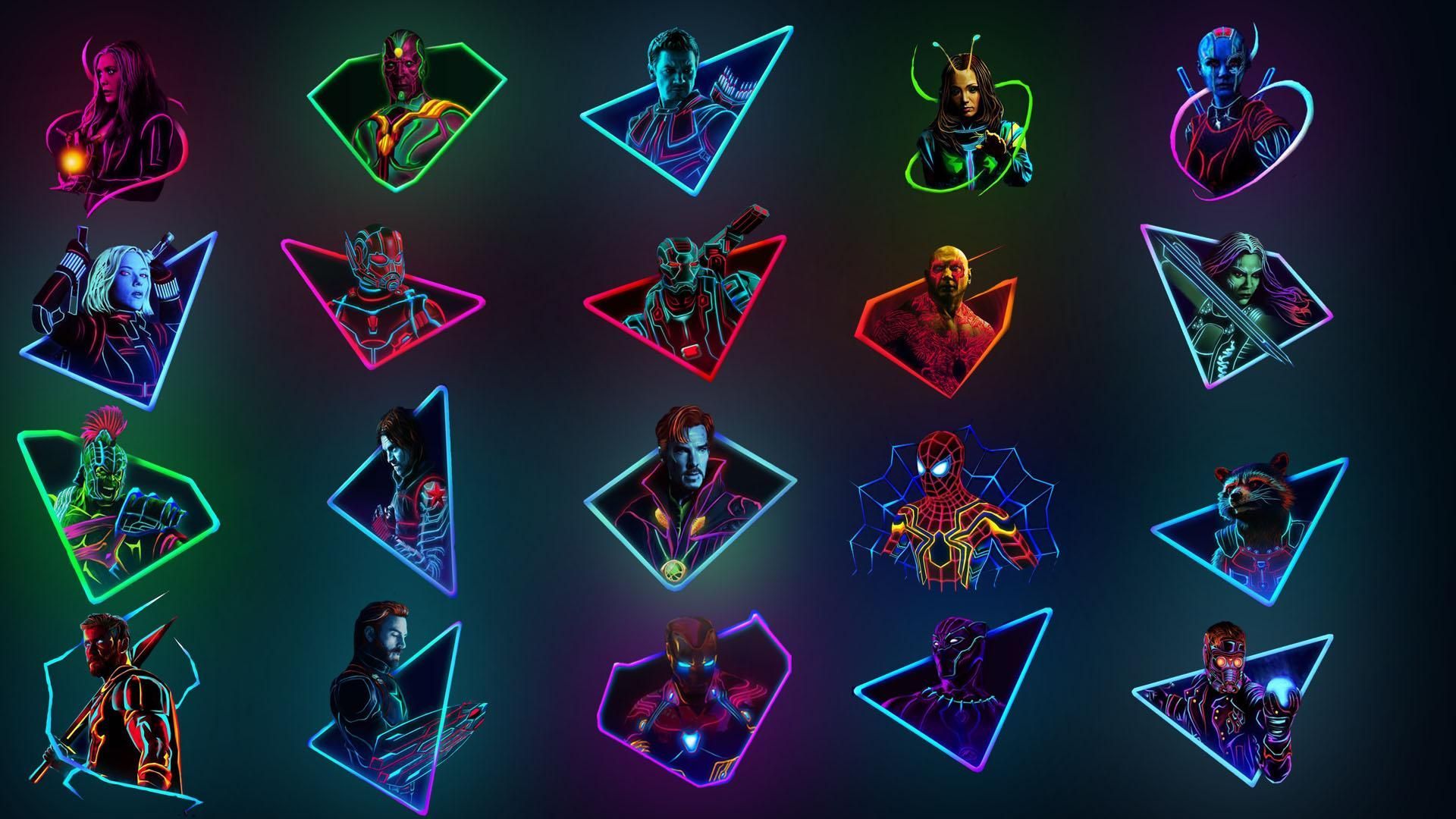 Thor Neon Wallpapers