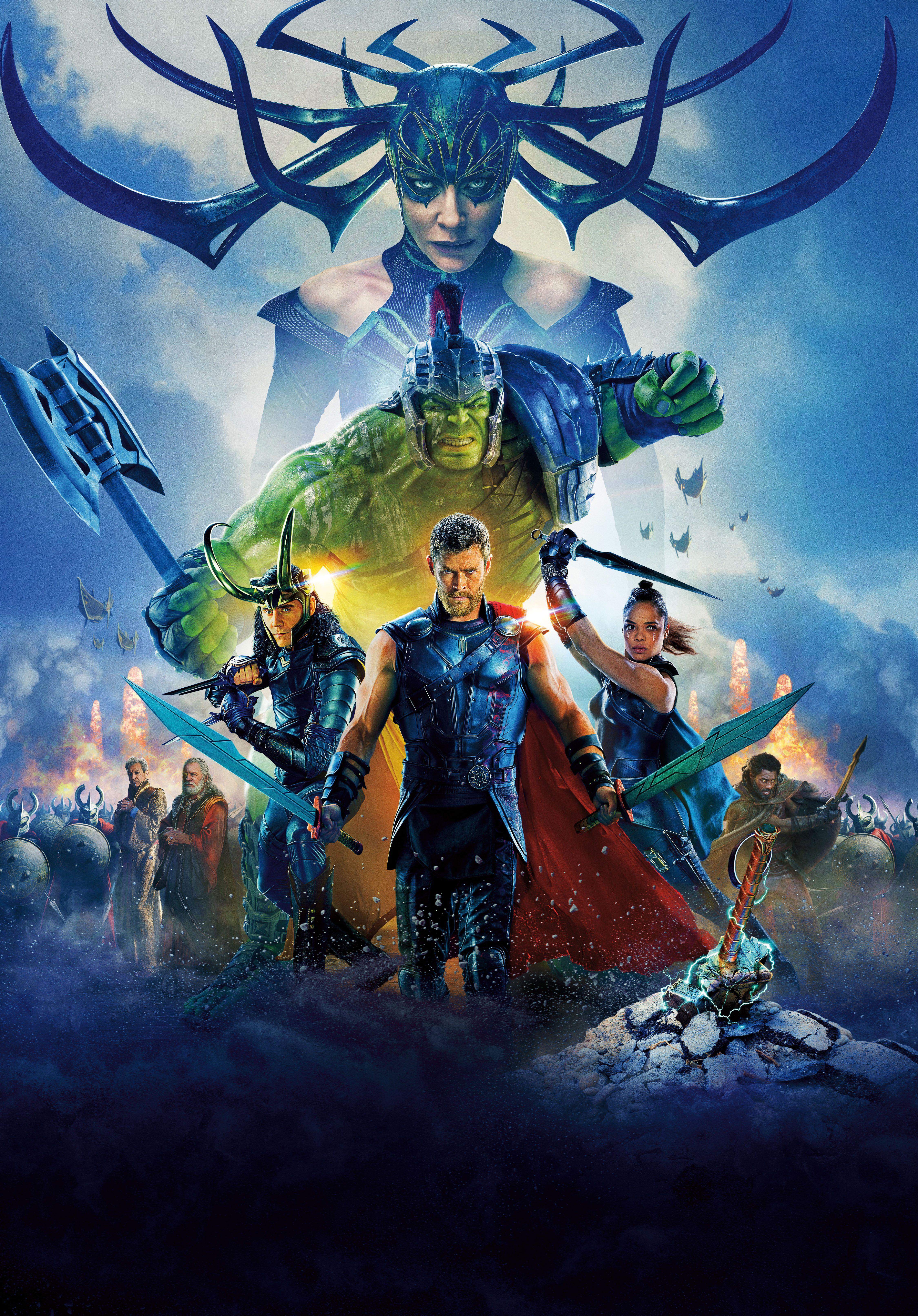 Thor Ragnarok 2017 Poster Wallpapers