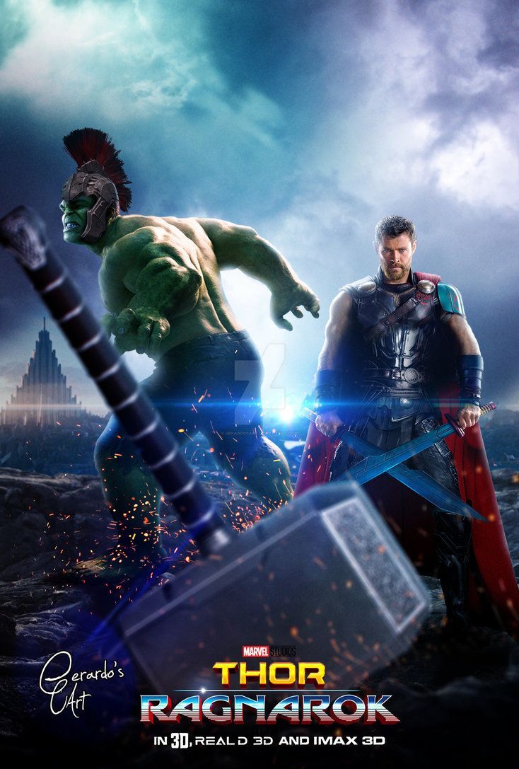 Thor Ragnarok 2017 Poster Wallpapers