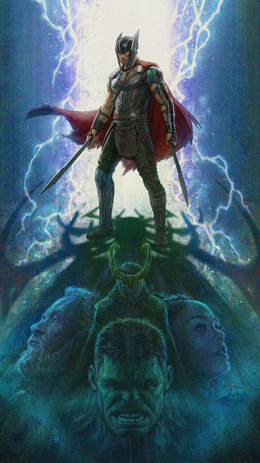 Thor Ragnarok Phone Wallpapers