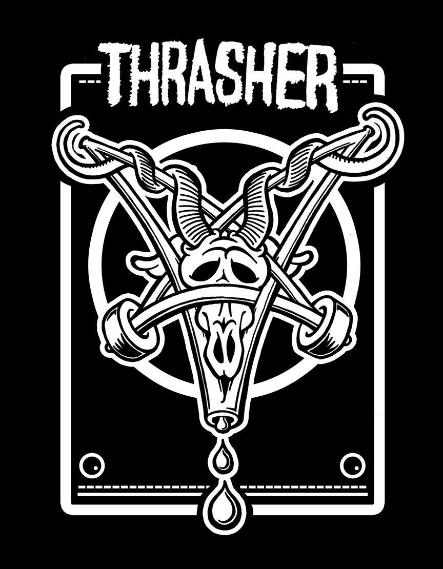 Thrasher Skate Goat Wallpapers