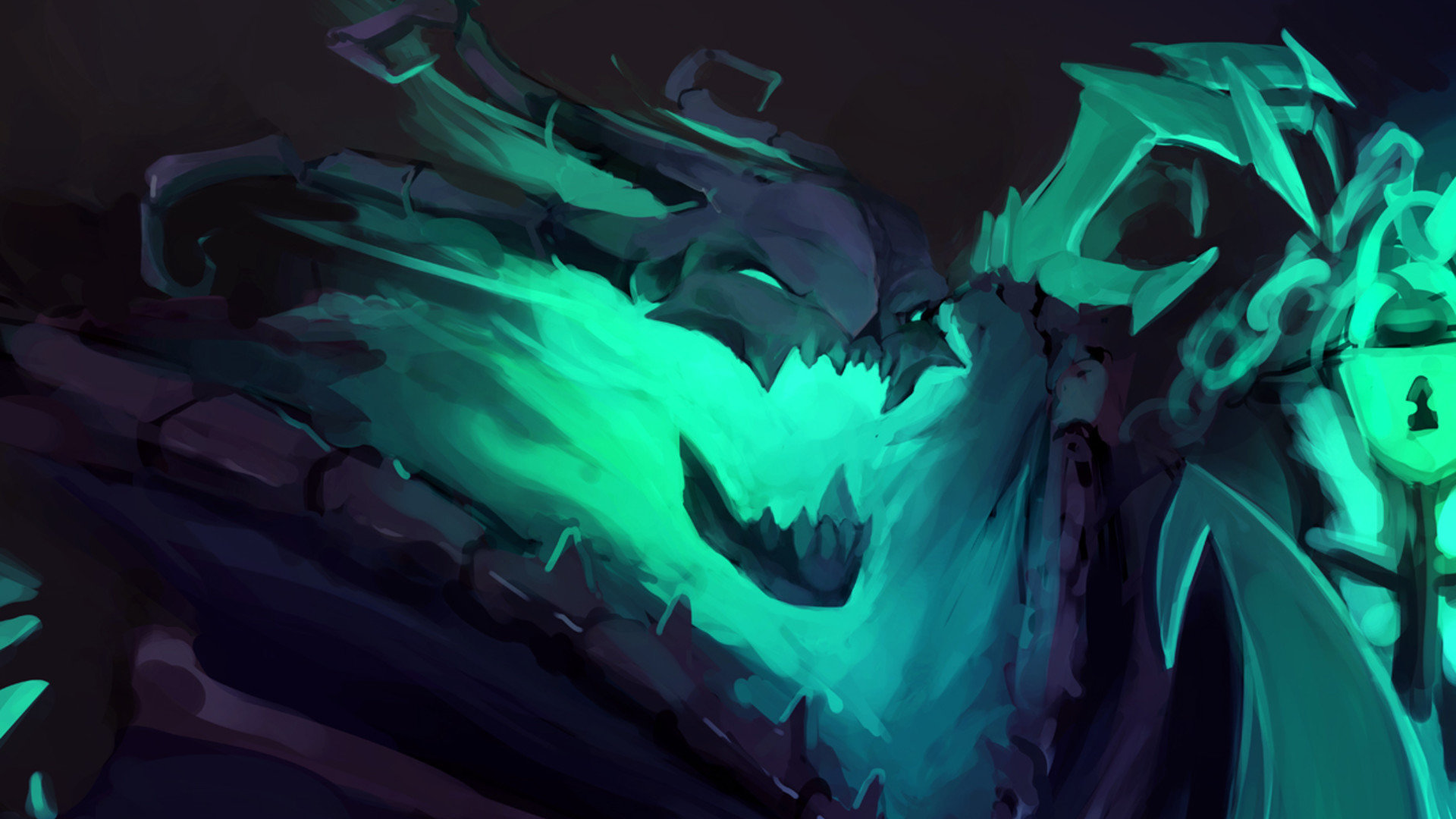 Thresh League Of Legends Digital Wallpapers