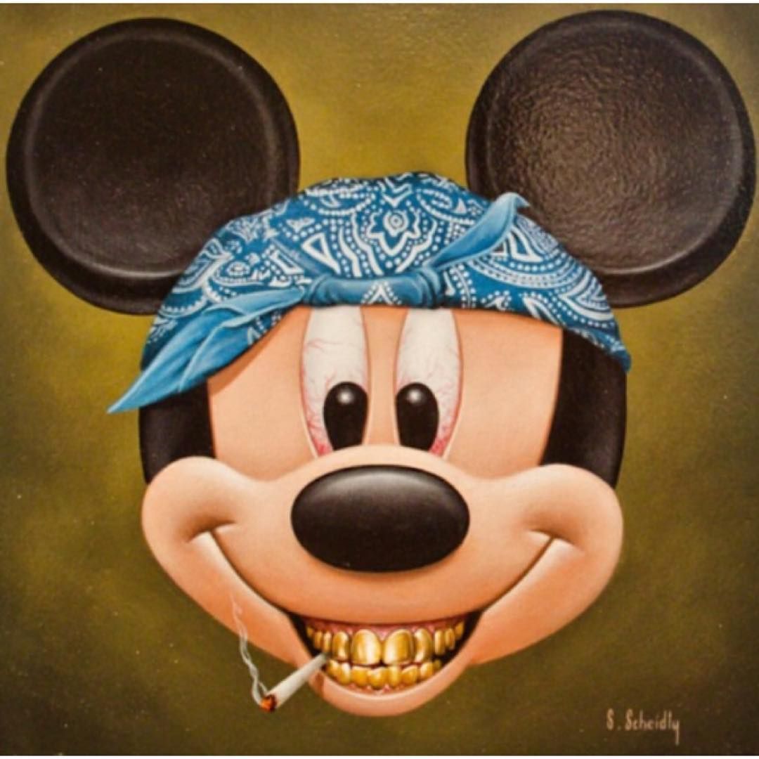 Thug Mickey Mouse Images Wallpapers