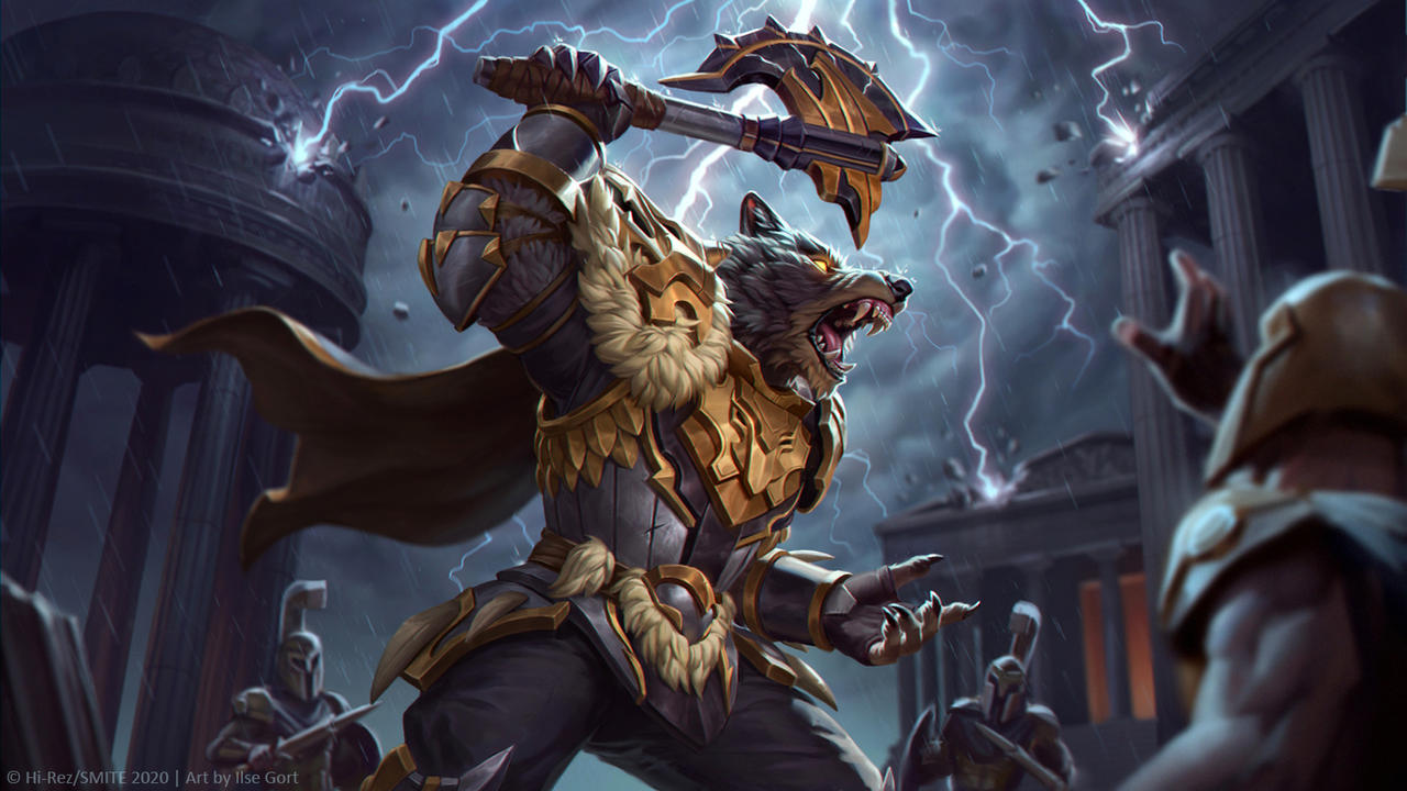 Thunderfang Thor Smite Wallpapers