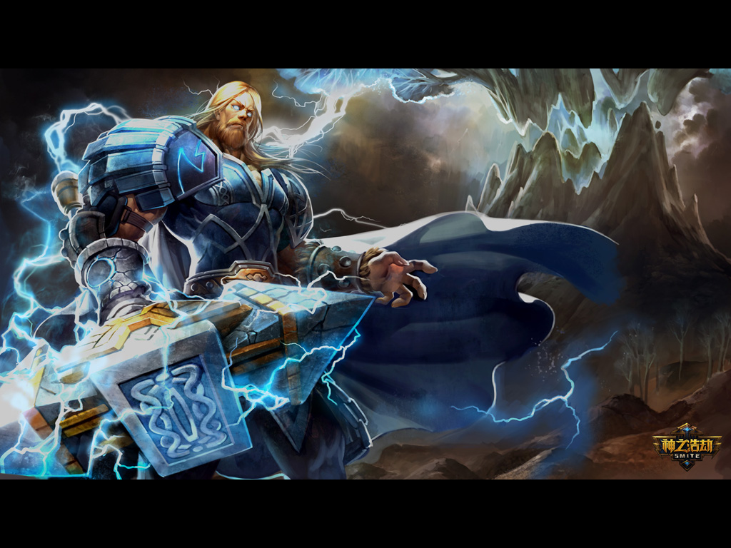 Thunderfang Thor Smite Wallpapers